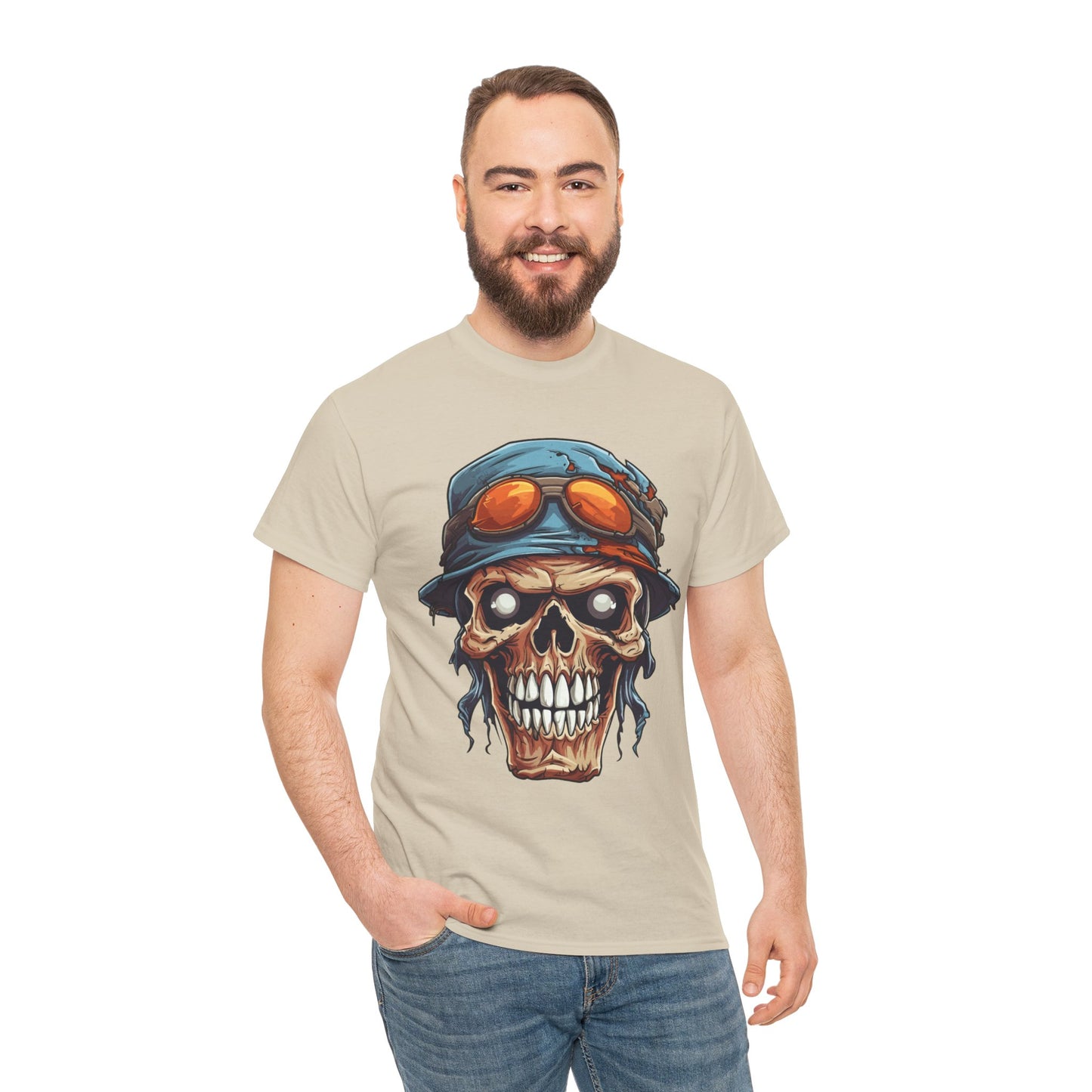 Full Metal Skull- Men's T-Shirt