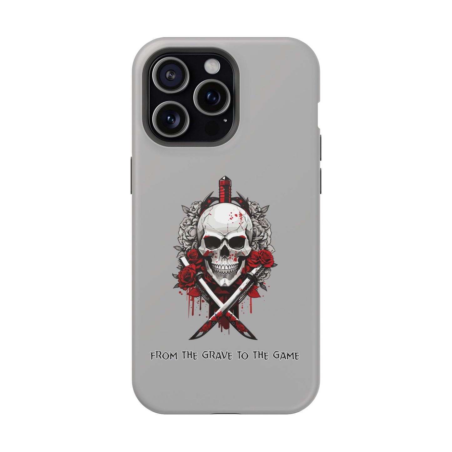 From The Grave To The Game- Magnetic iPhone Case