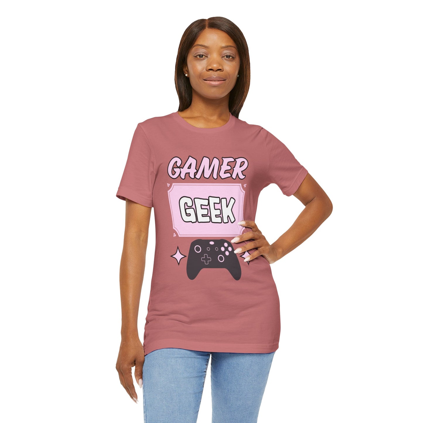 Gamer Geek- Women's T-Shirt