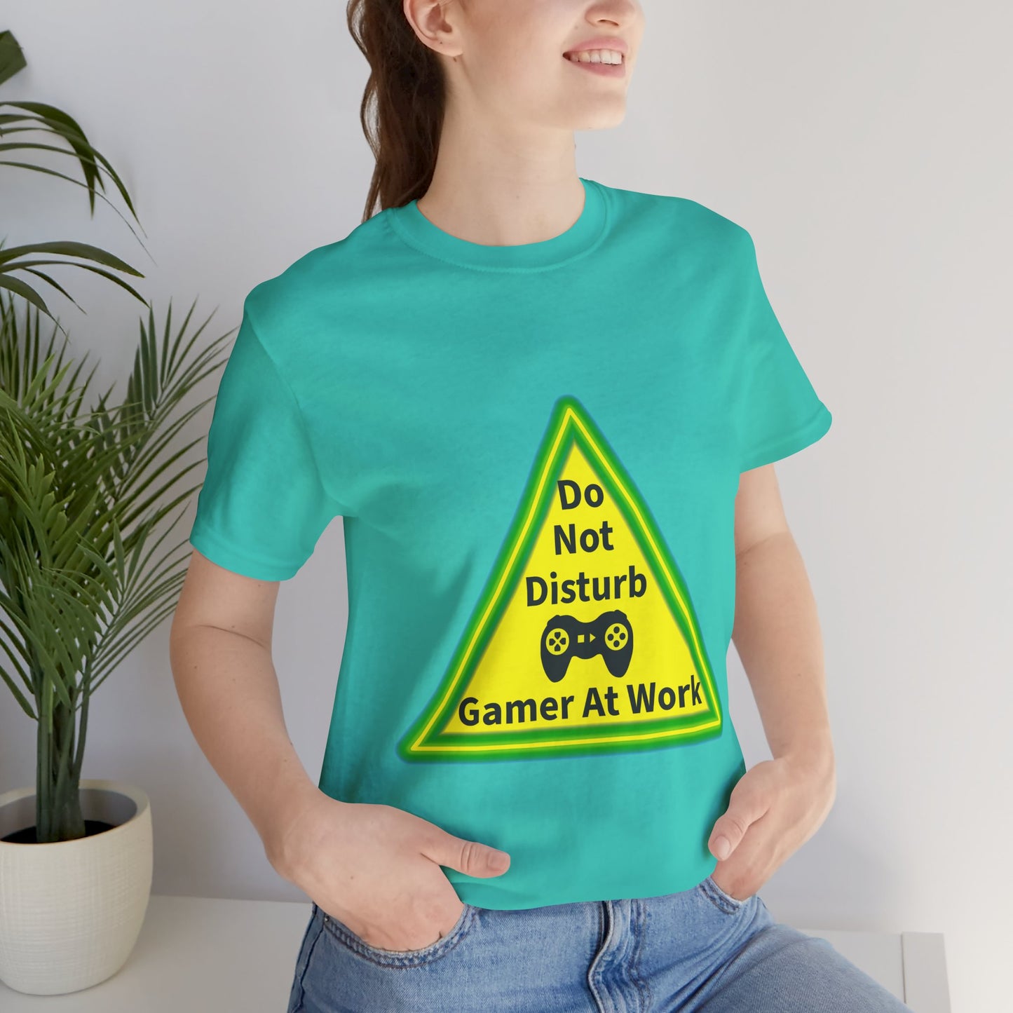 Do Not Disturb Gamer At Work- Women's T-Shirt
