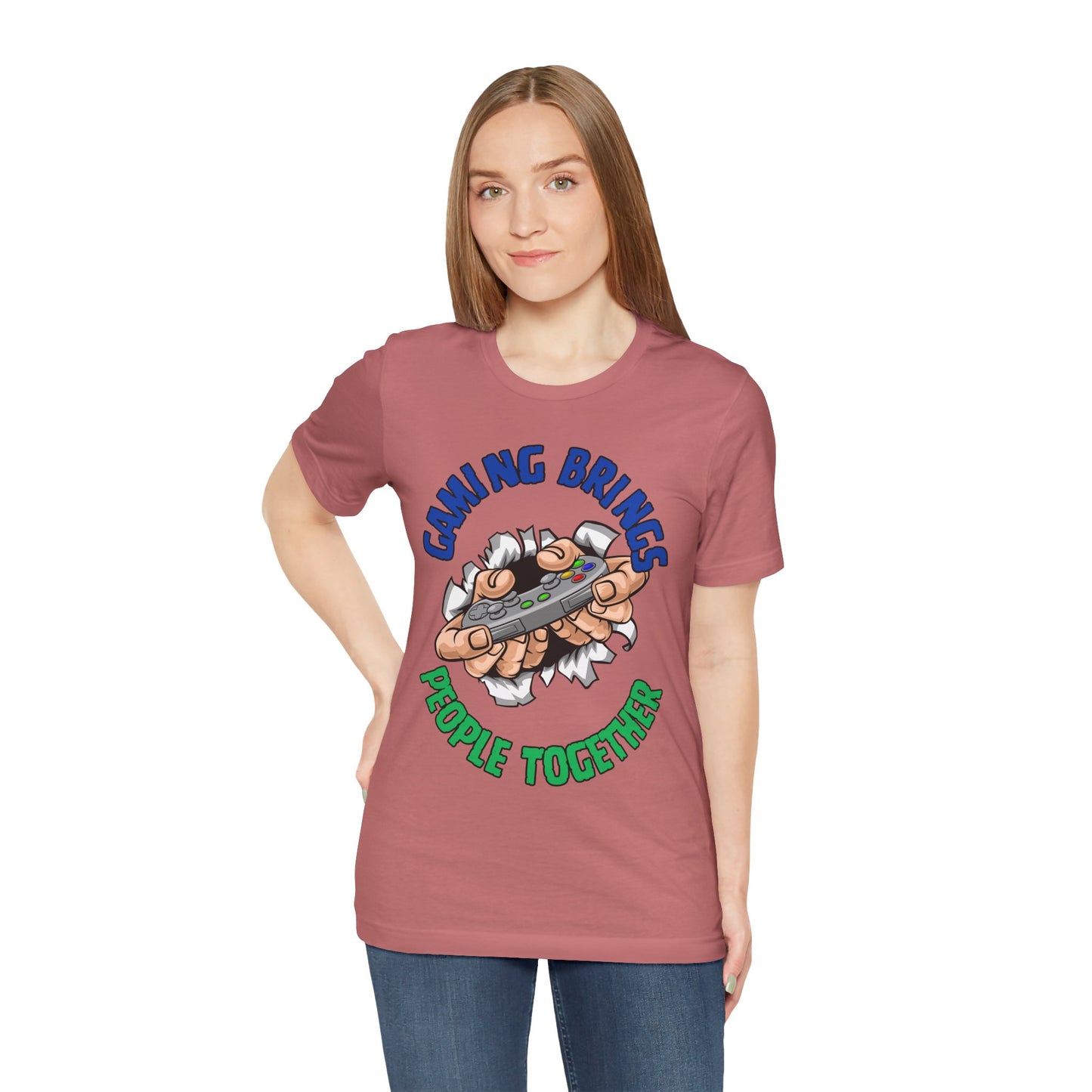 Gaming Brings People Together- Women's T-Shirt