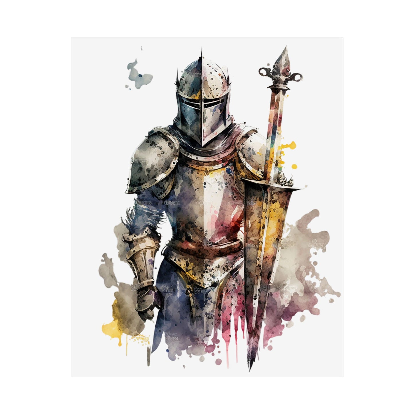 Knight Warrior- Poster