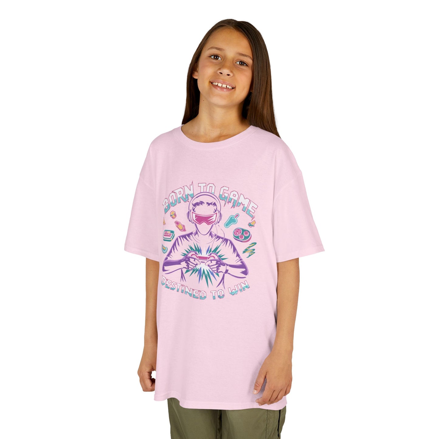 Born To Game Destined To Win- Kid's T-Shirt