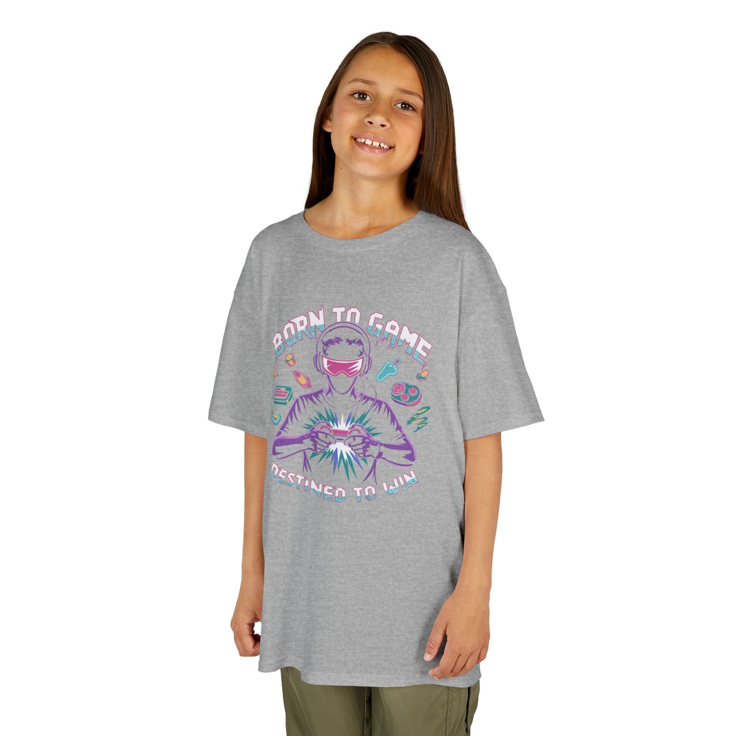 Born To Game Destined To Win- Kid's T-Shirt