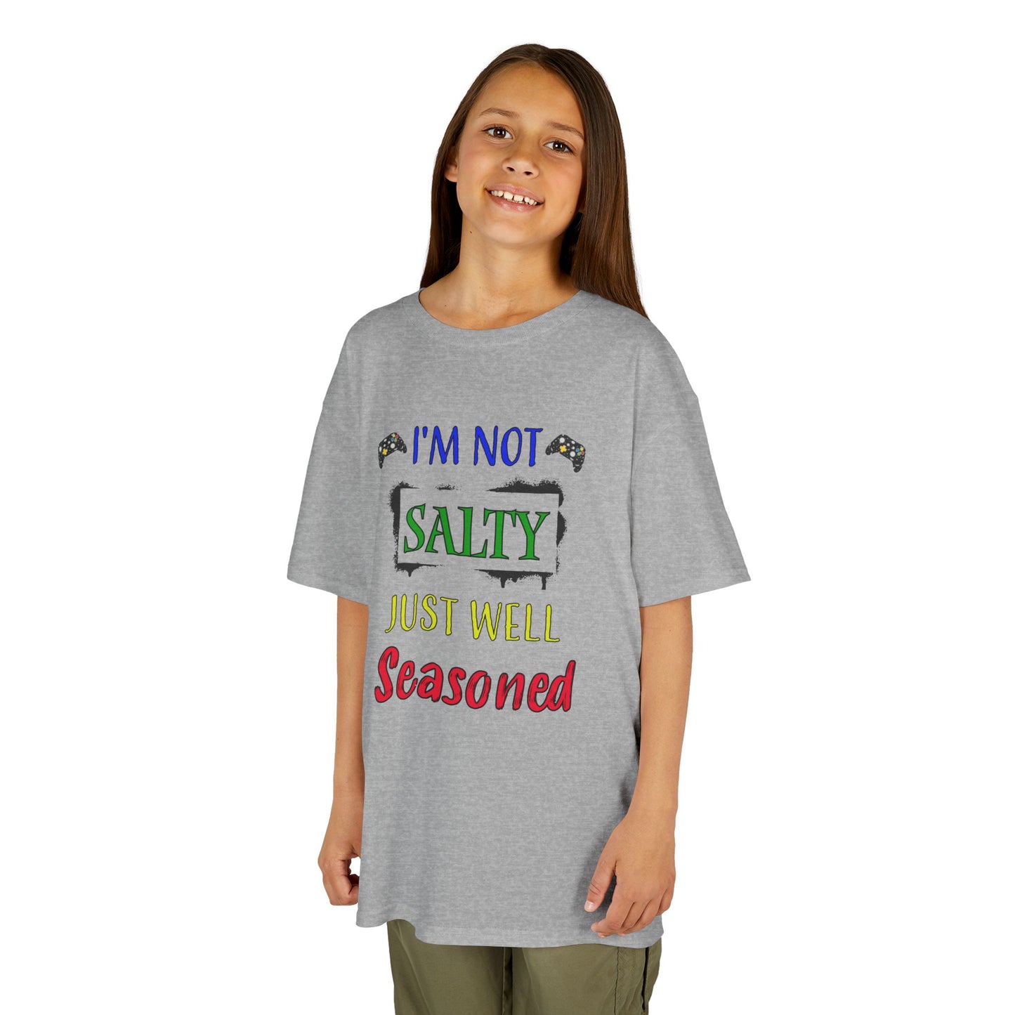 I'm Not Salty, Just Well Seasoned- Kids T-Shirt