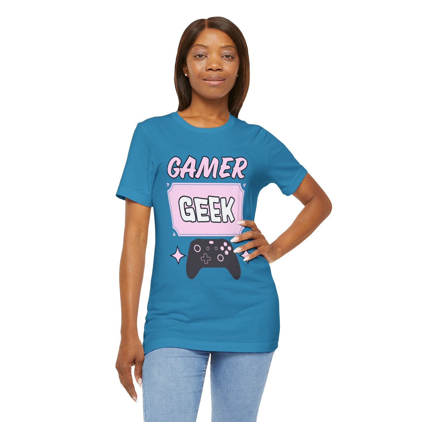 Gamer Geek- Women's T-Shirt