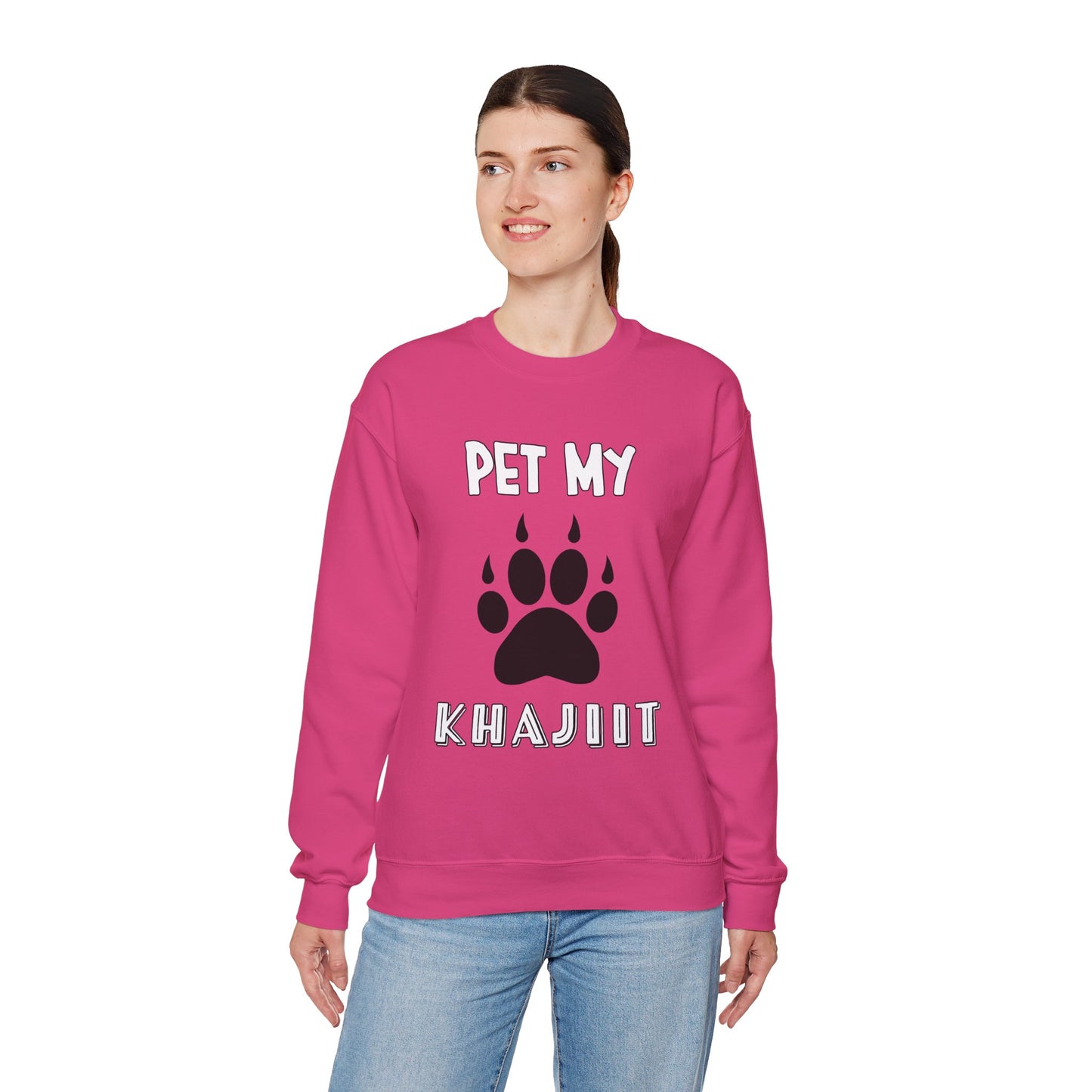 Pet My Khajiit- Women's Sweatshirt