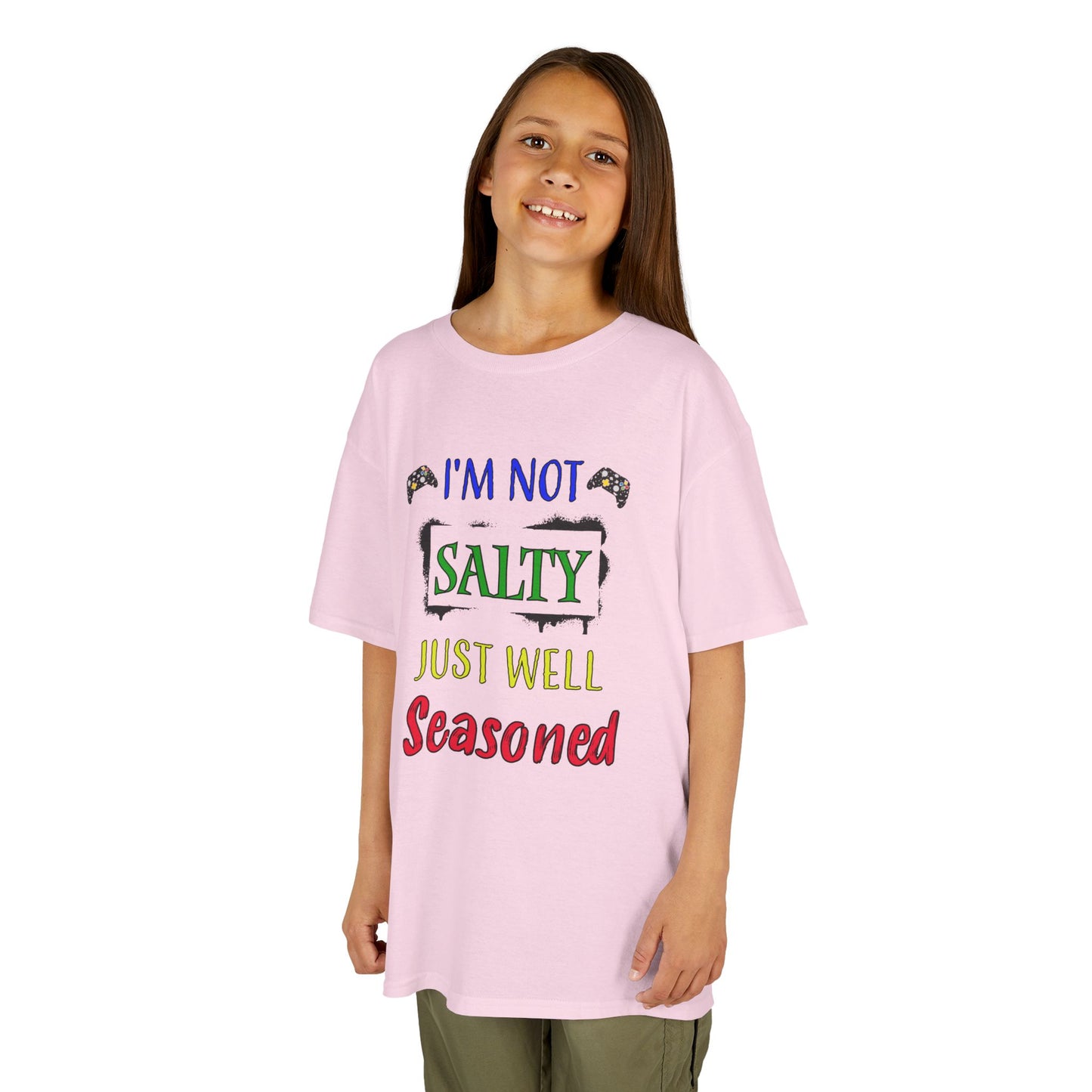 I'm Not Salty, Just Well Seasoned- Kids T-Shirt