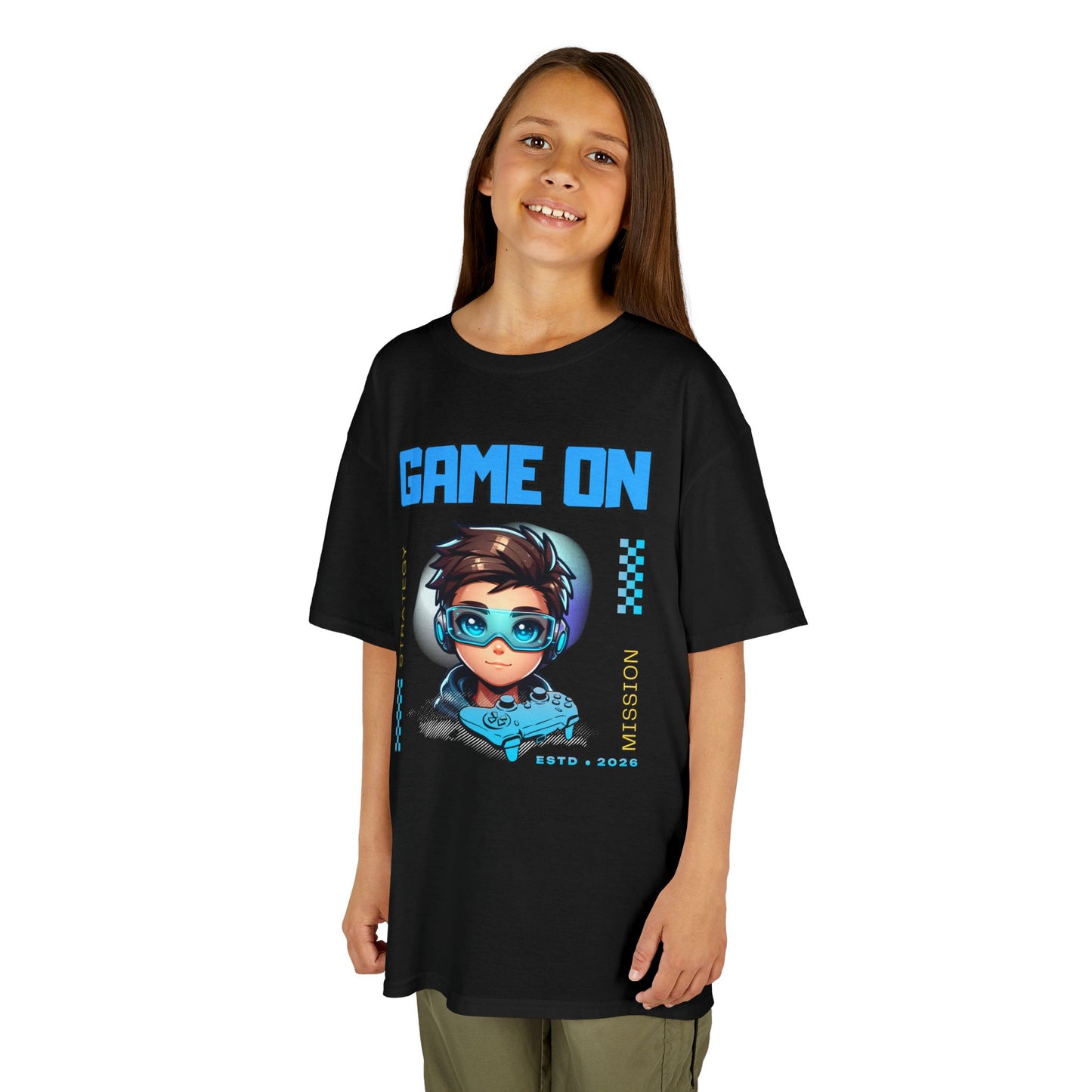 Game On Mission Strategy- Kid's T-Shirt