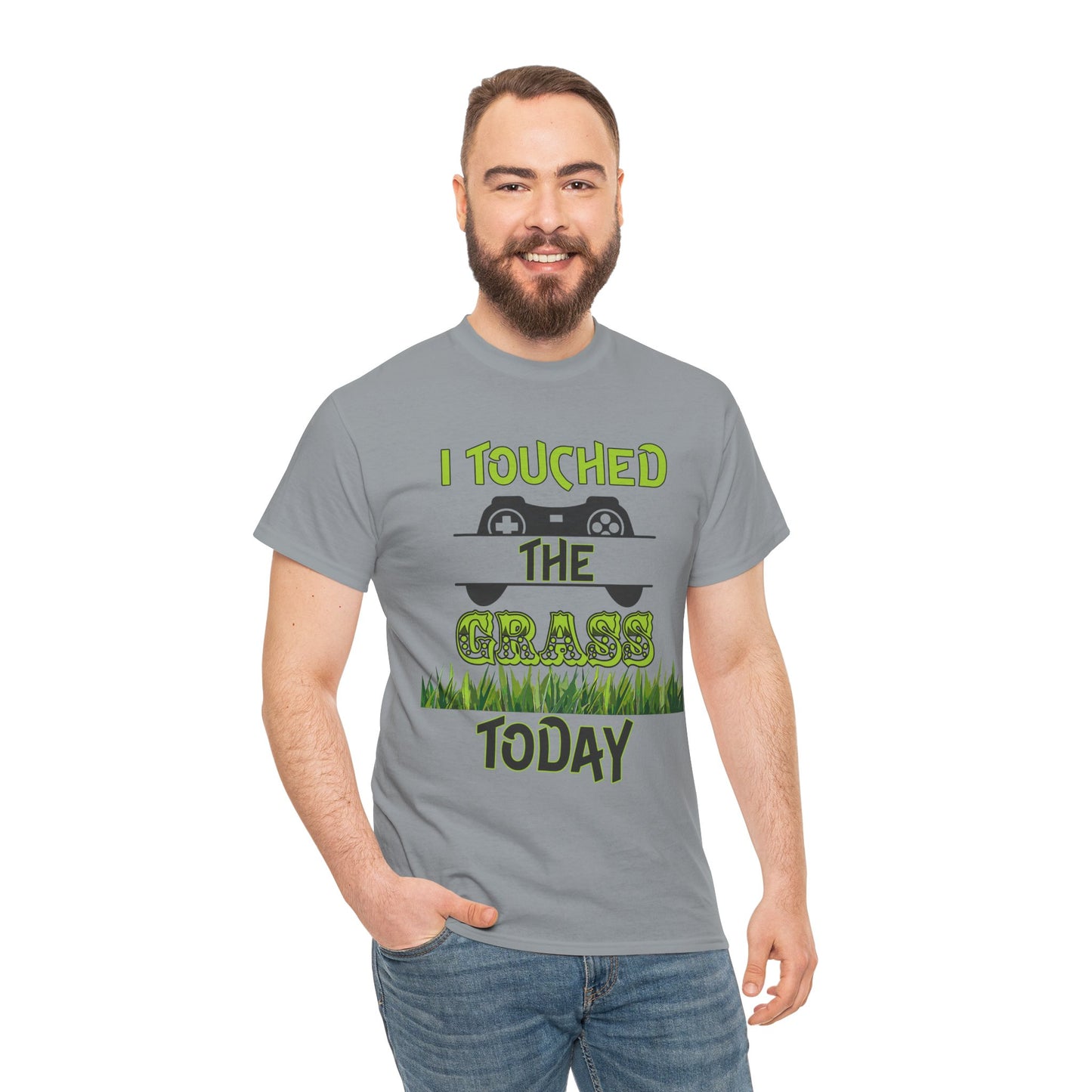 I Touched th Grass Today- Men's T-Shirt