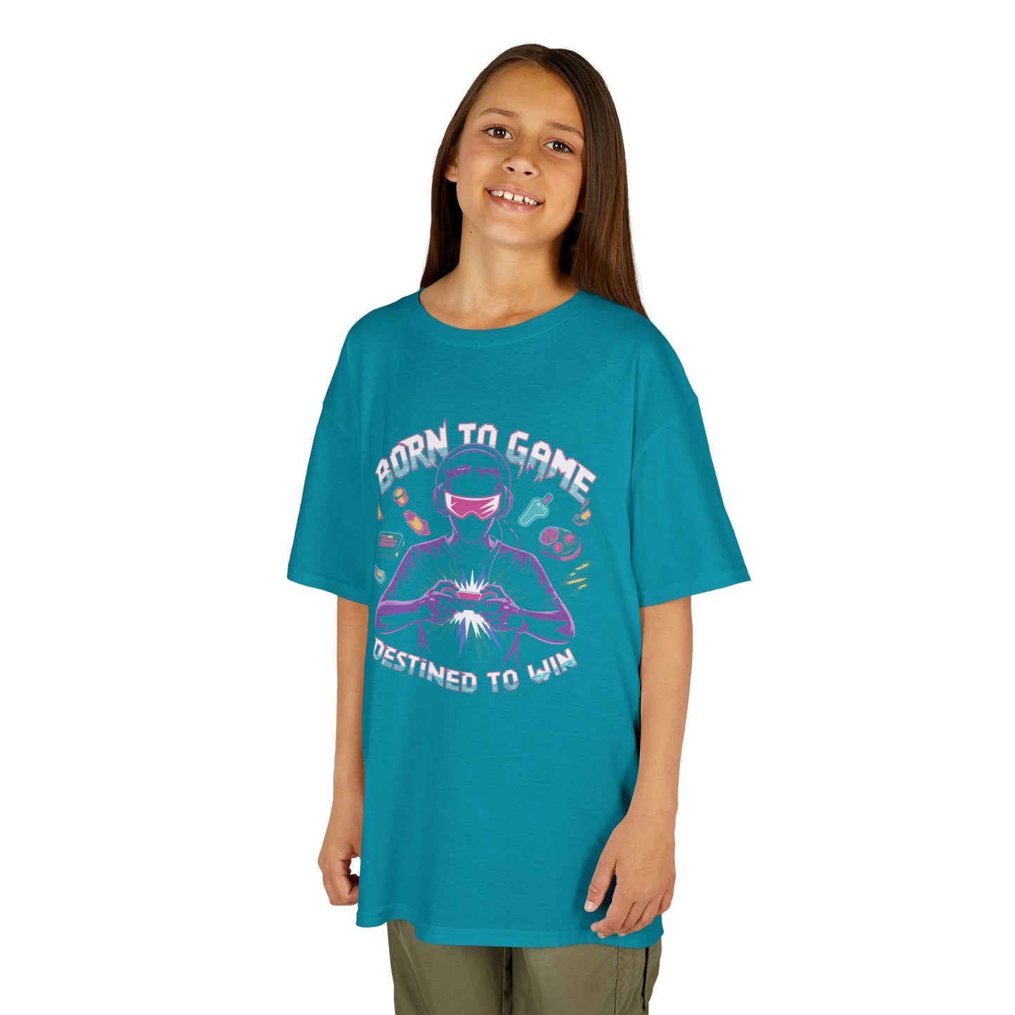 Born To Game Destined To Win- Kid's T-Shirt