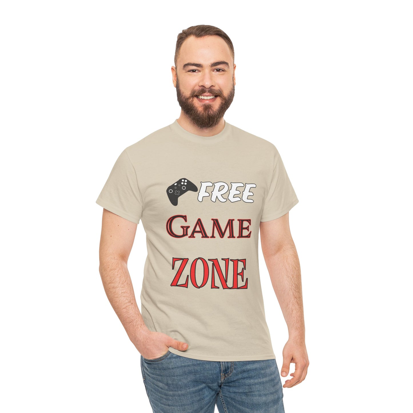 Free Game Zone- Men's T-Shirt