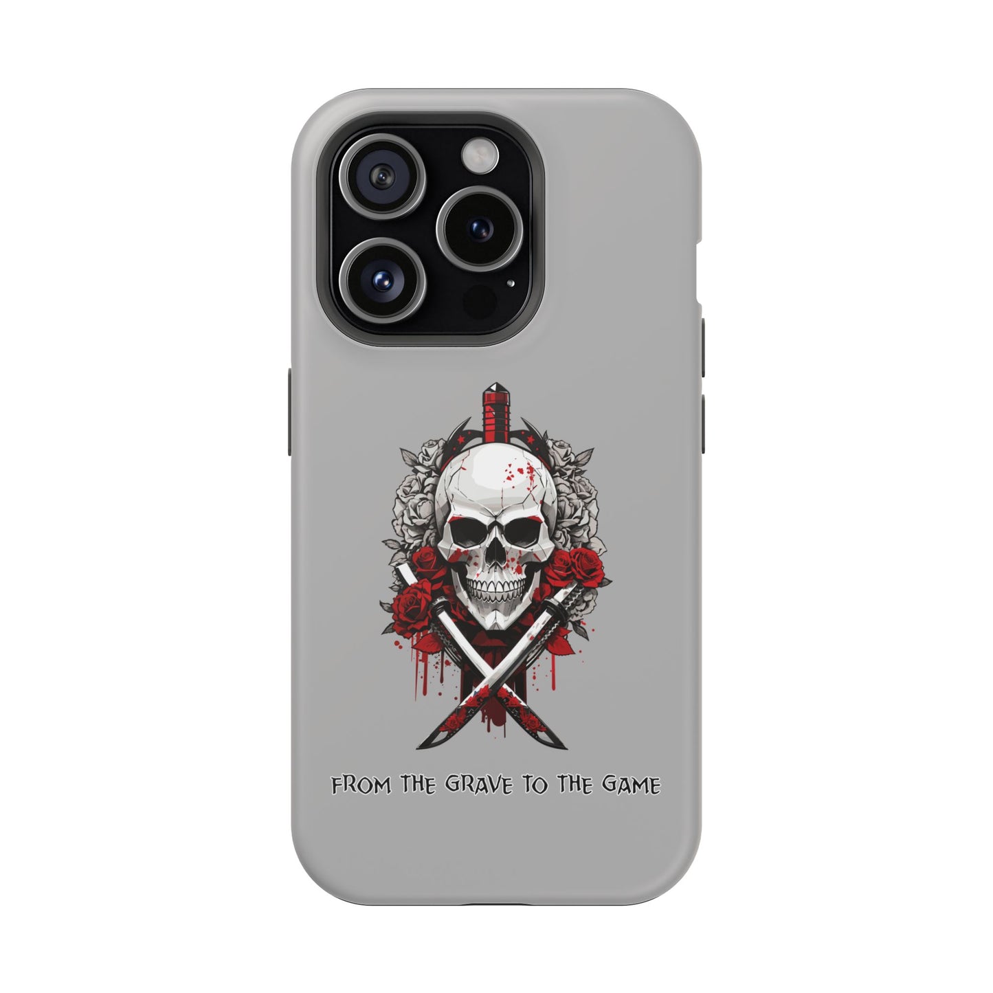 From The Grave To The Game- Magnetic iPhone Case