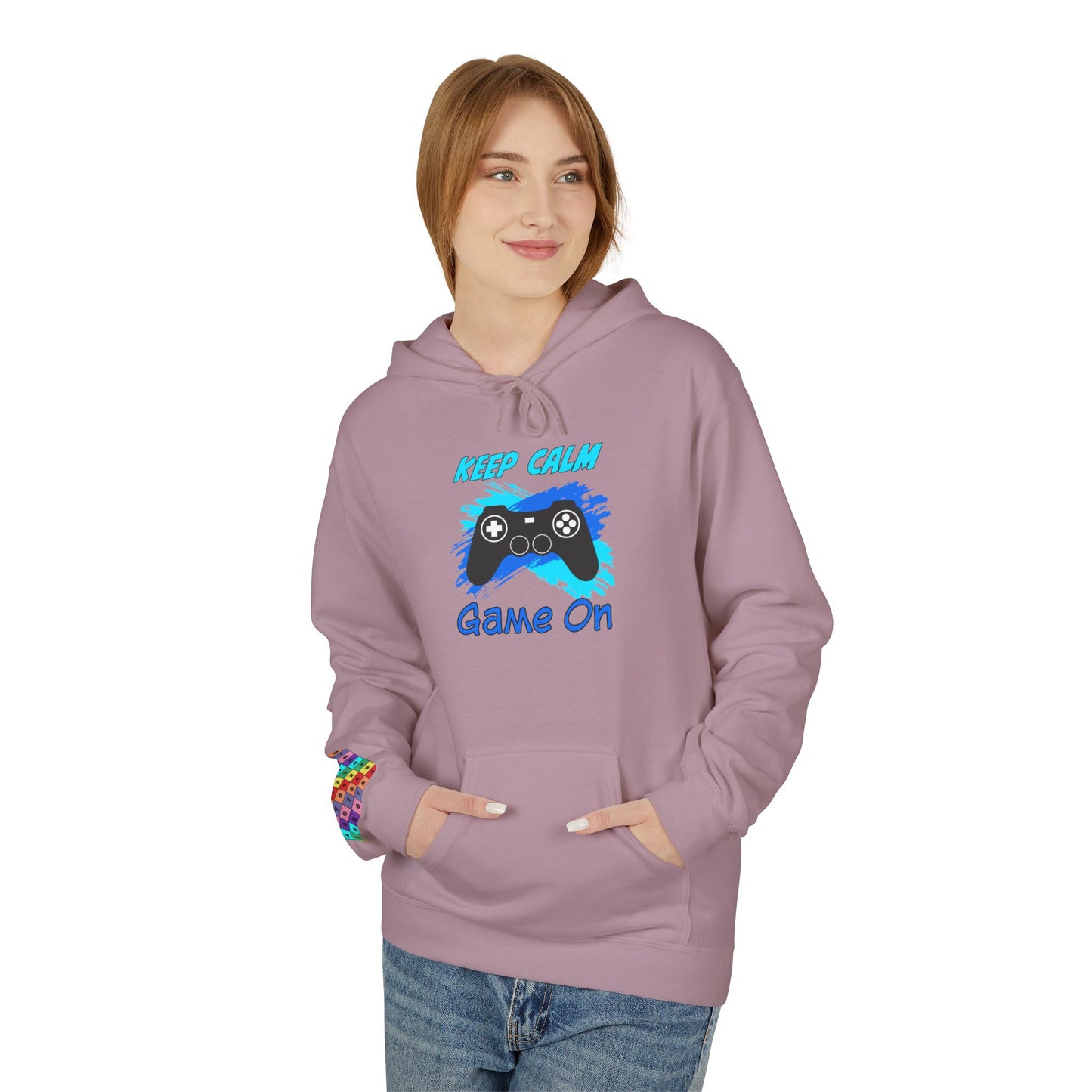 Keep Calm Game On- Women's Hoodie