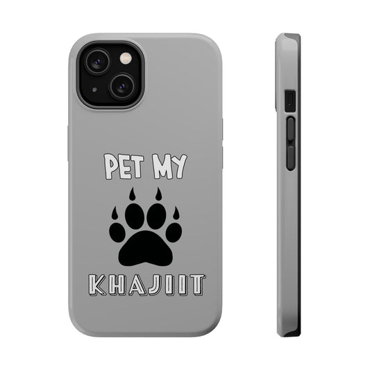 Pet My Khajiit- Magnetic iPhone Case