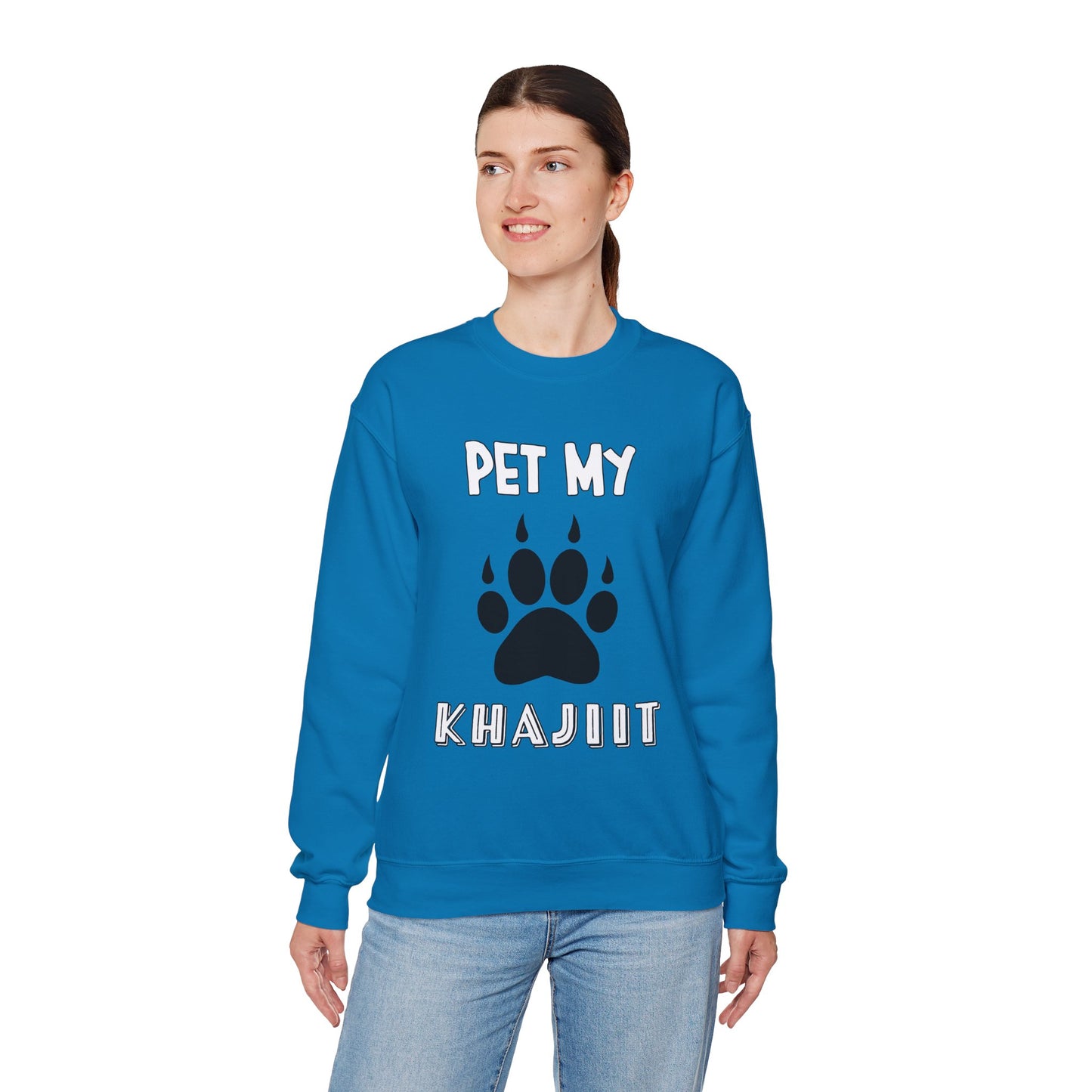 Pet My Khajiit- Women's Sweatshirt