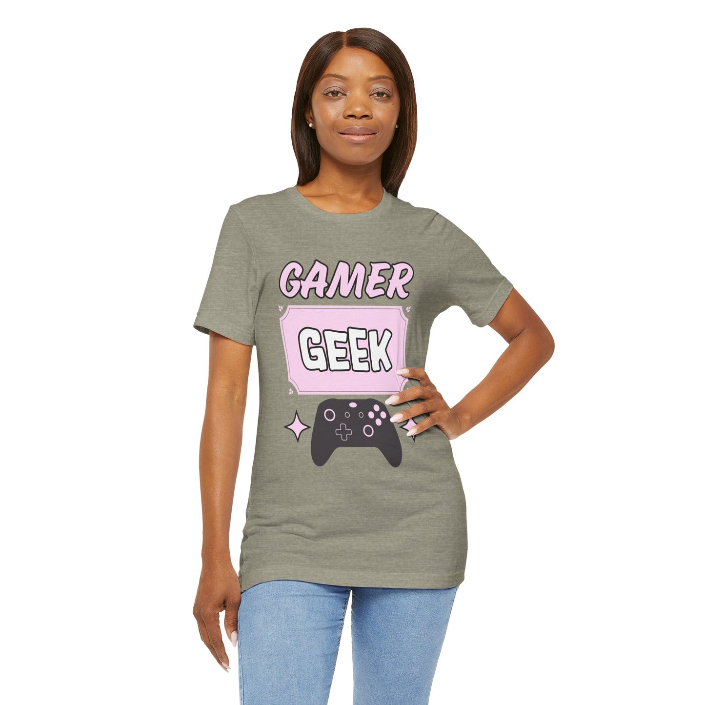 Gamer Geek- Women's T-Shirt