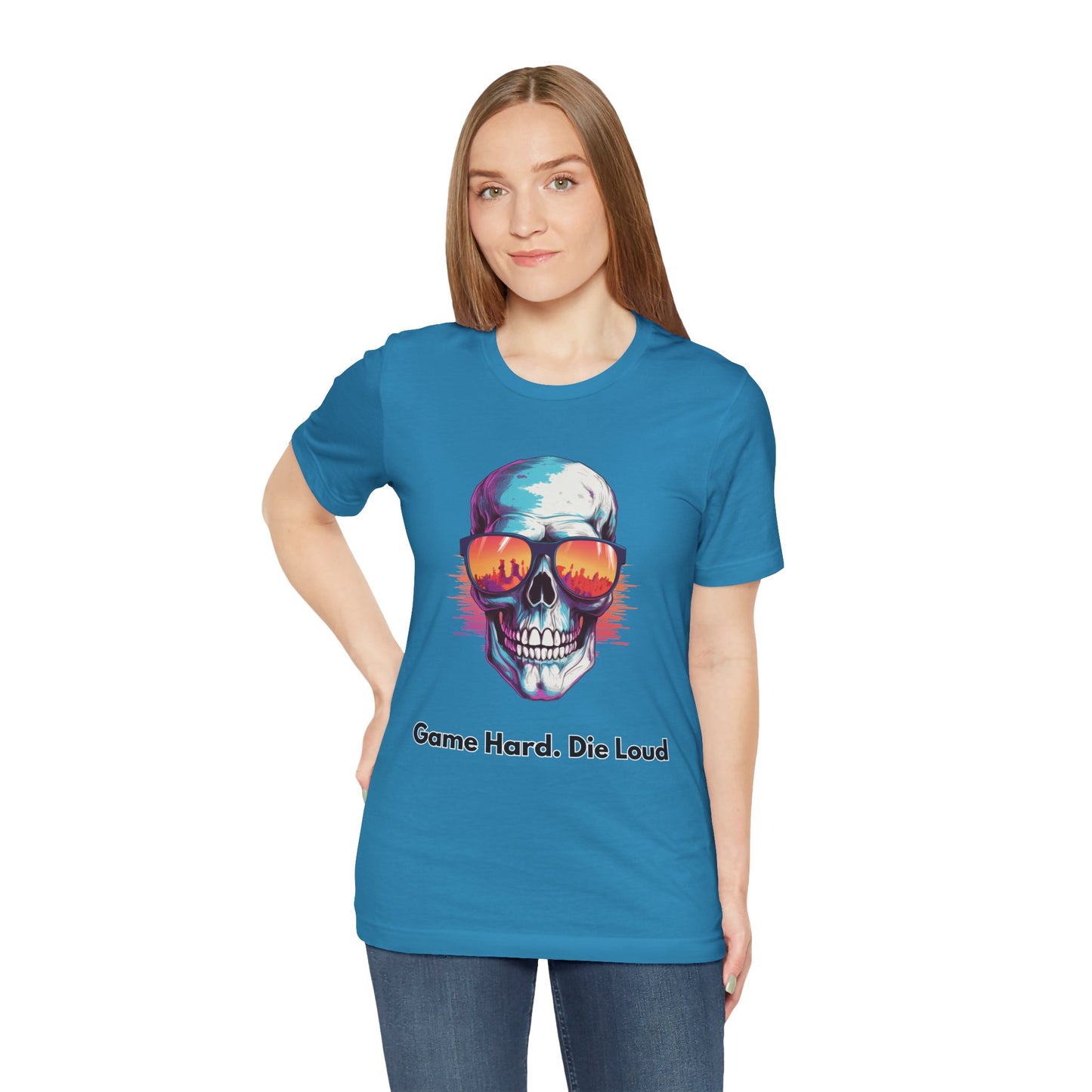 Game Hard. Die Loud- Women's T-Shirt