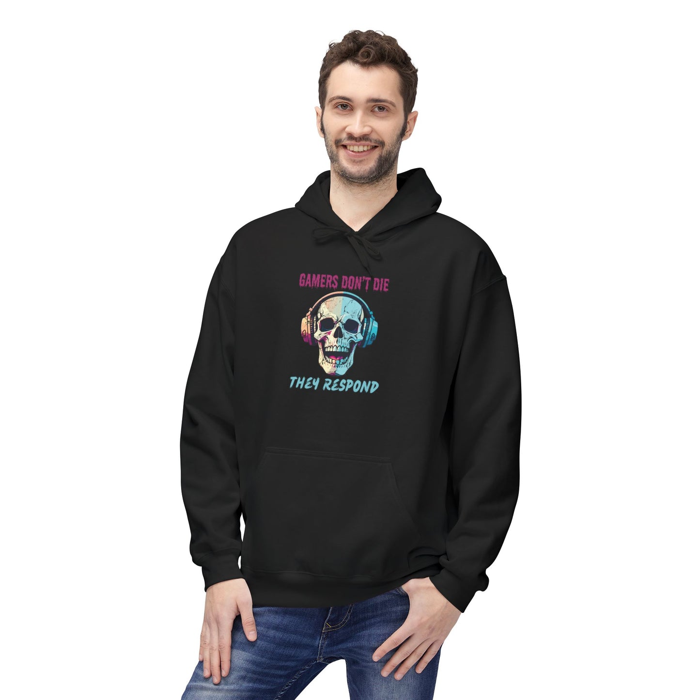 Gamers Don't Die- Men's Hoodie
