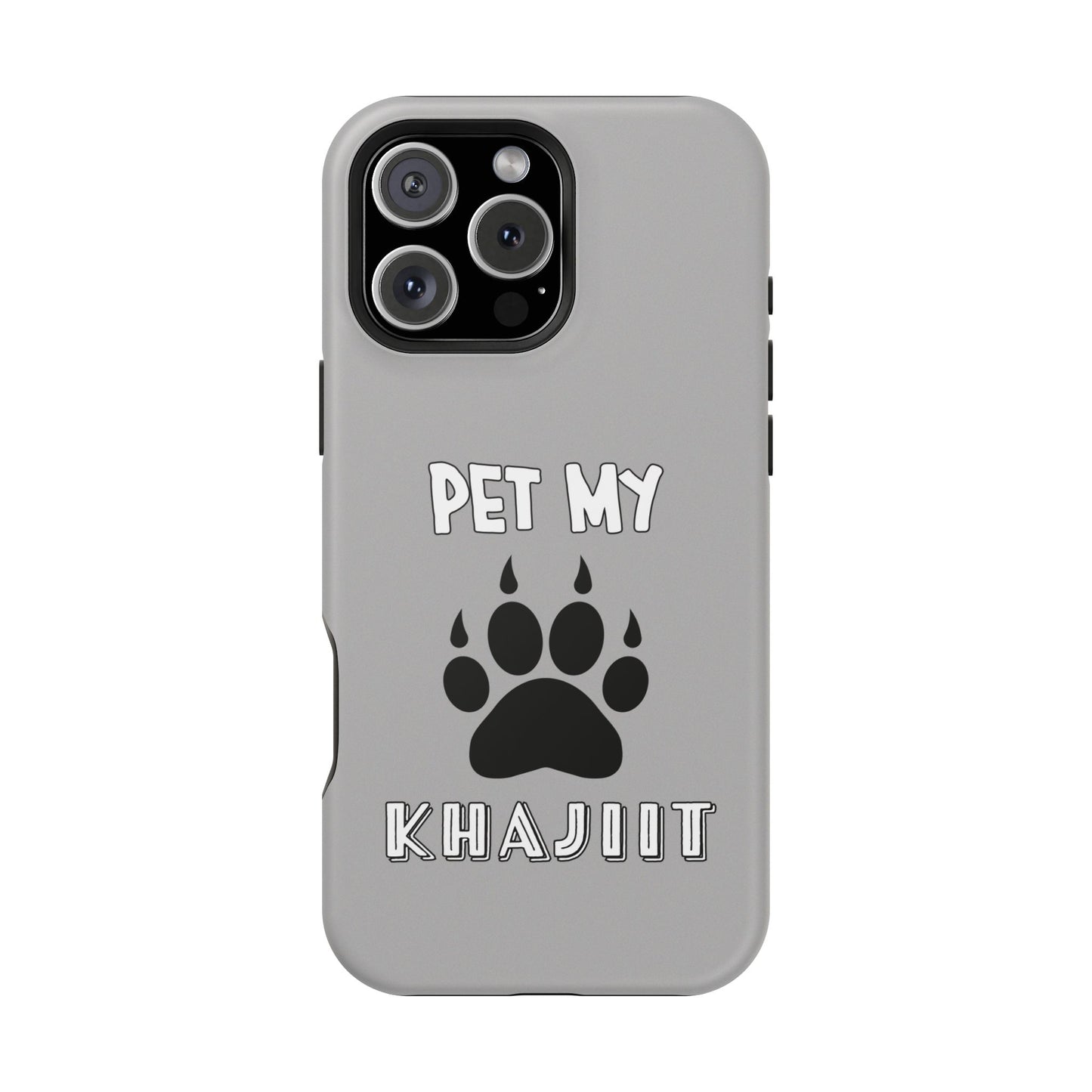 Pet My Khajiit- Magnetic iPhone Case