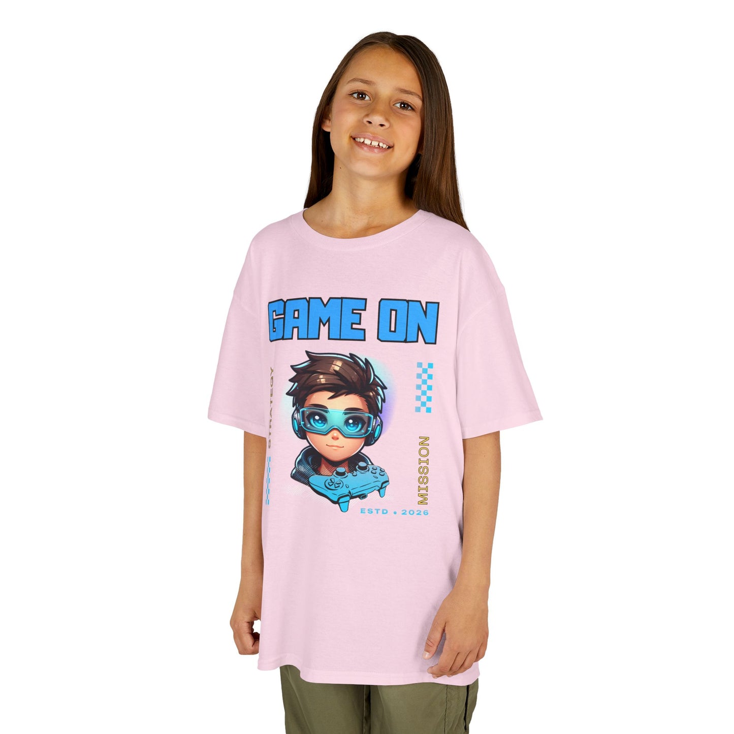 Game On Mission Strategy- Kid's T-Shirt