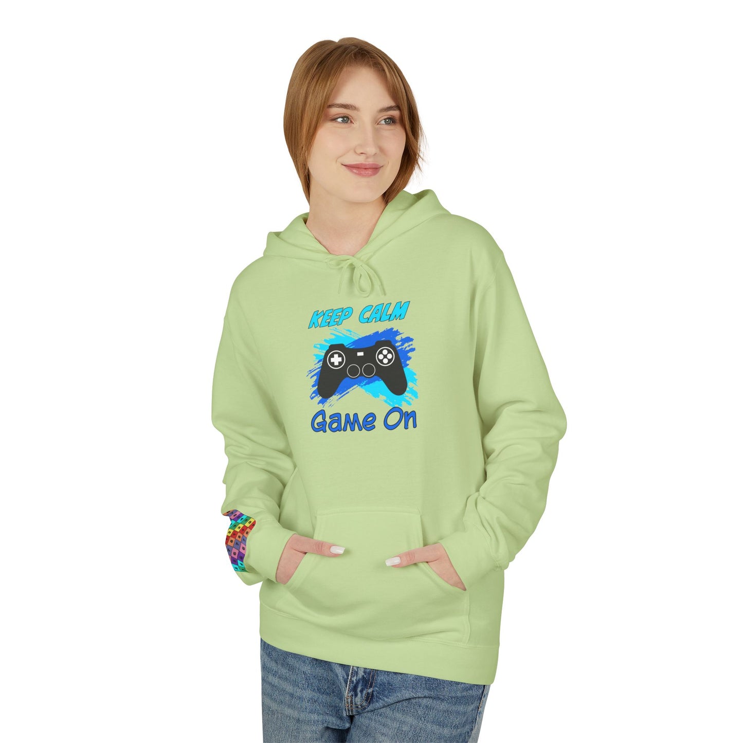 Keep Calm Game On- Women's Hoodie