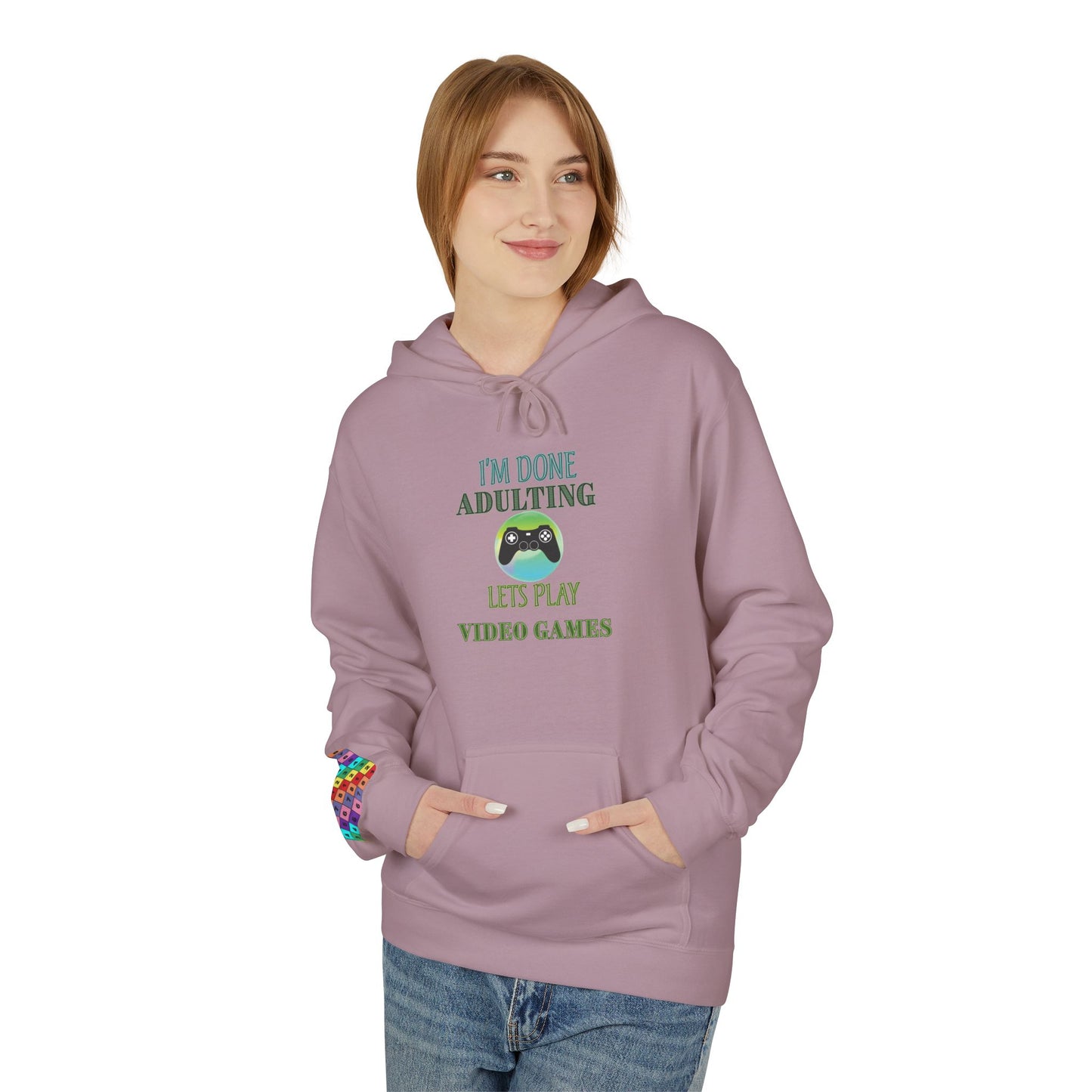 I'm Done Adulting Lets Play Video Games- Women's Hoodie