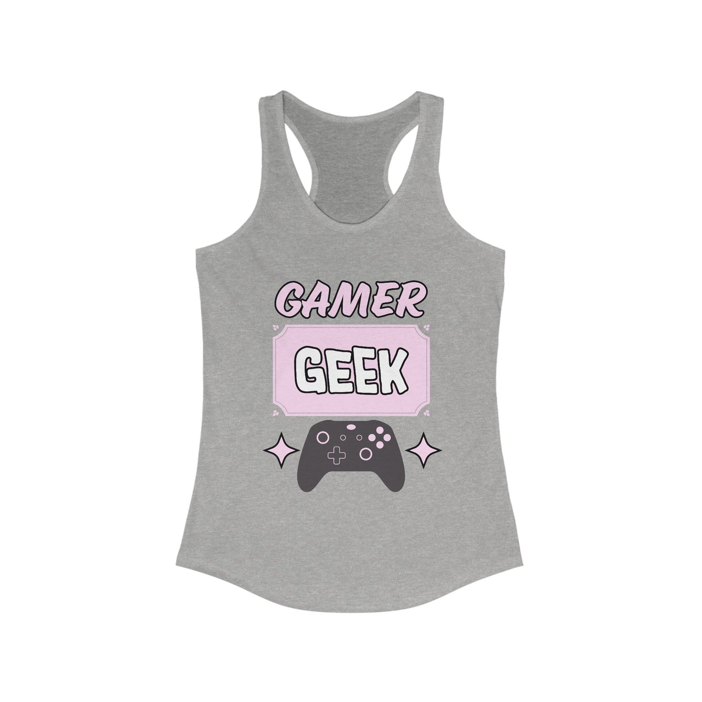 Gamer Geek- Women's Racerback Tank