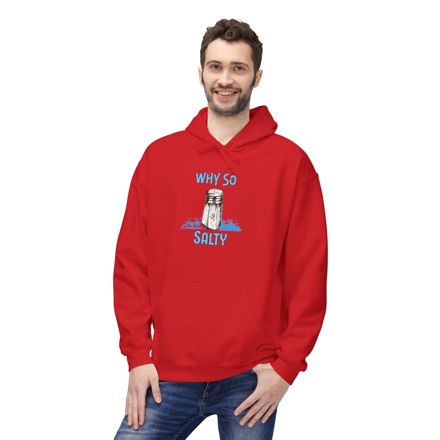 Why So Salty- Men's Hoodie