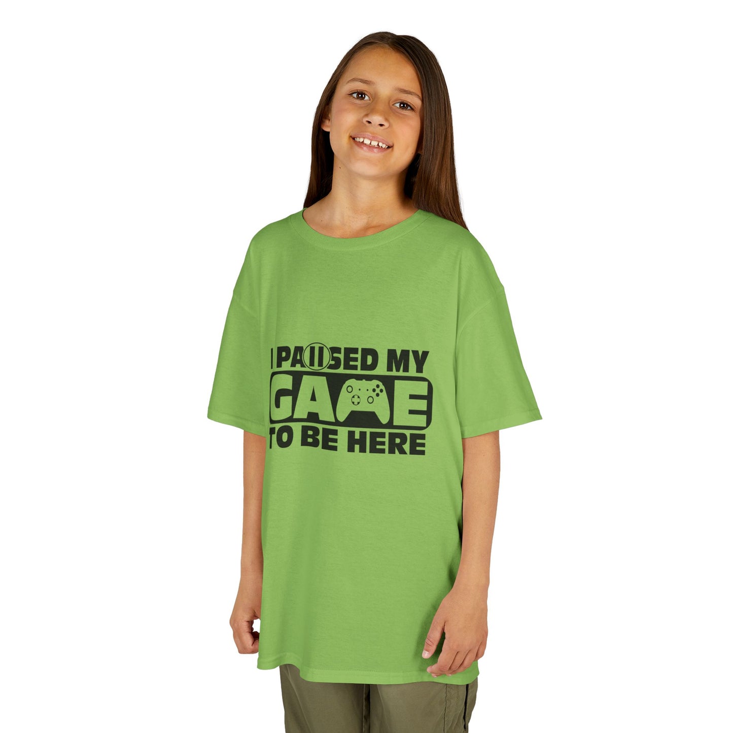 I Paused My Game to Be Here- Kid's T-Shirts