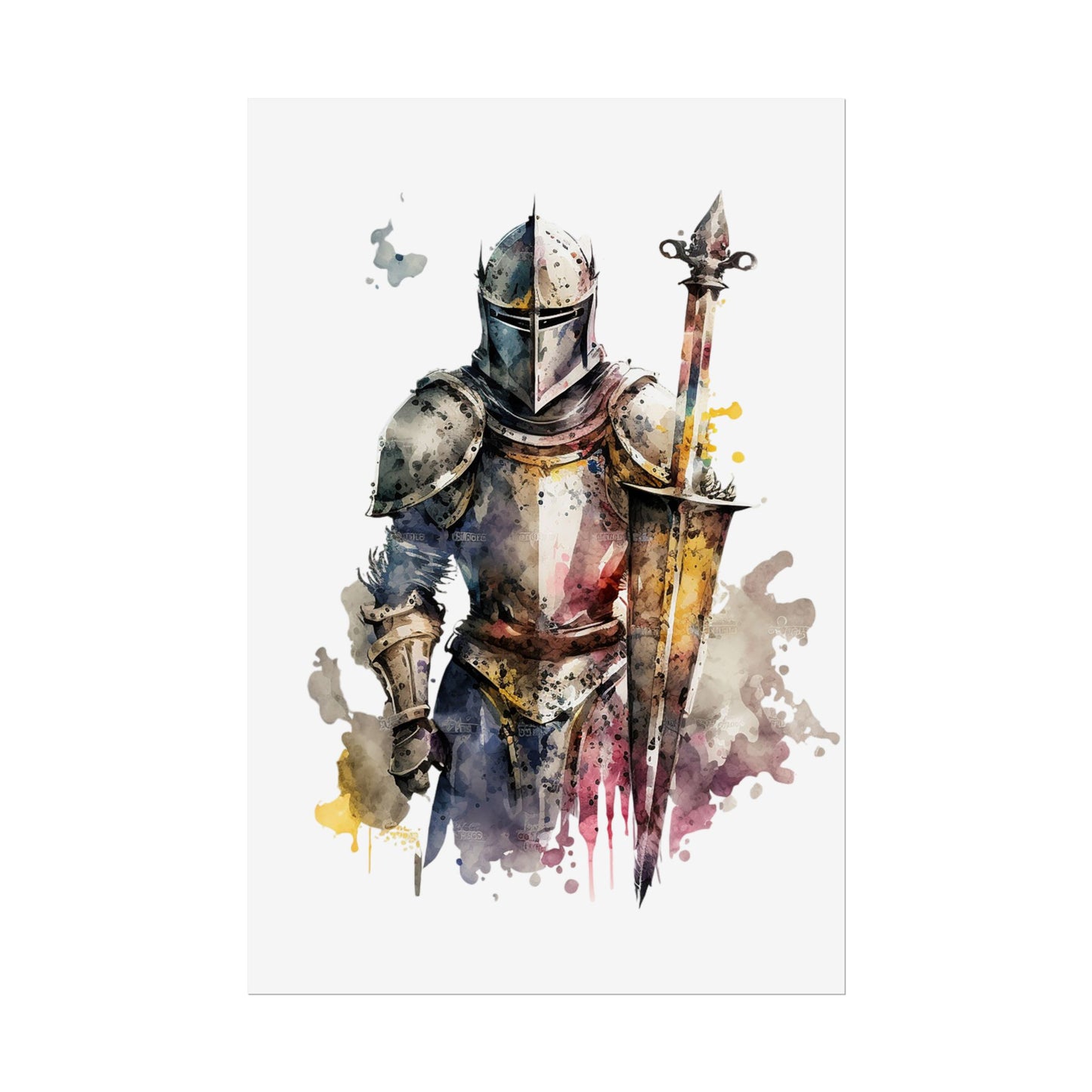 Knight Warrior- Poster