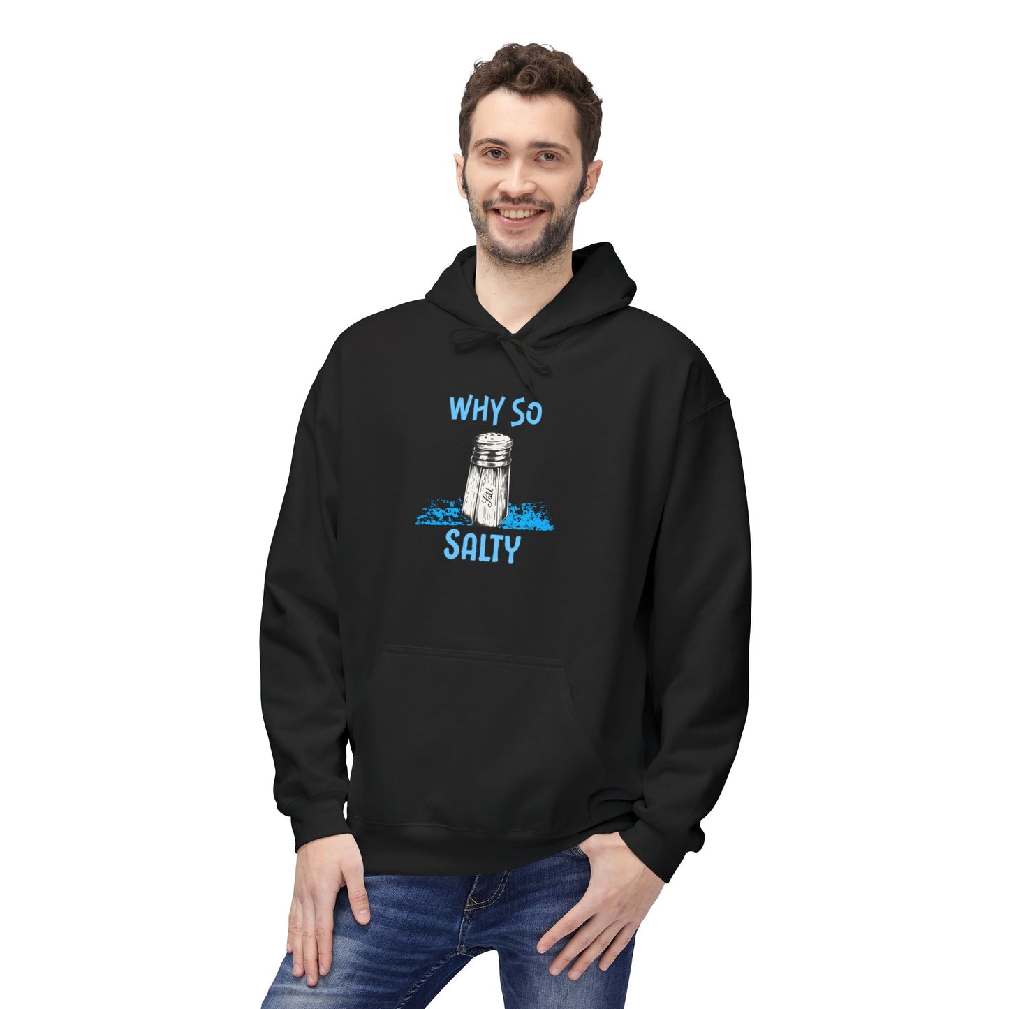 Why So Salty- Men's Hoodie