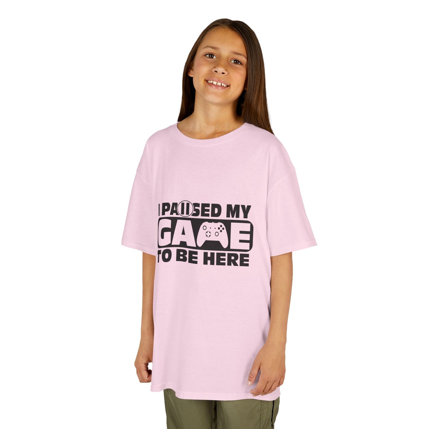 I Paused My Game to Be Here- Kid's T-Shirts