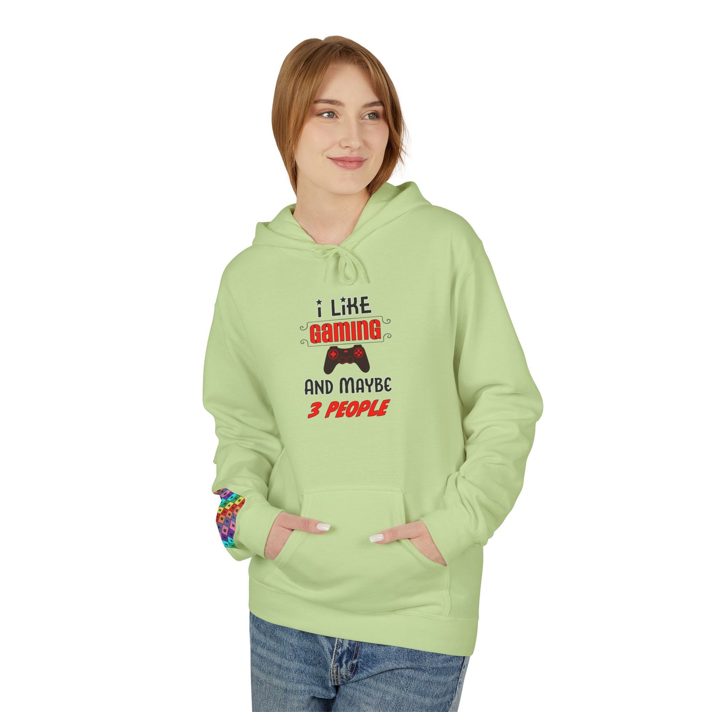 I Like Gaming And Maybe 3 People- Women's Hoodie