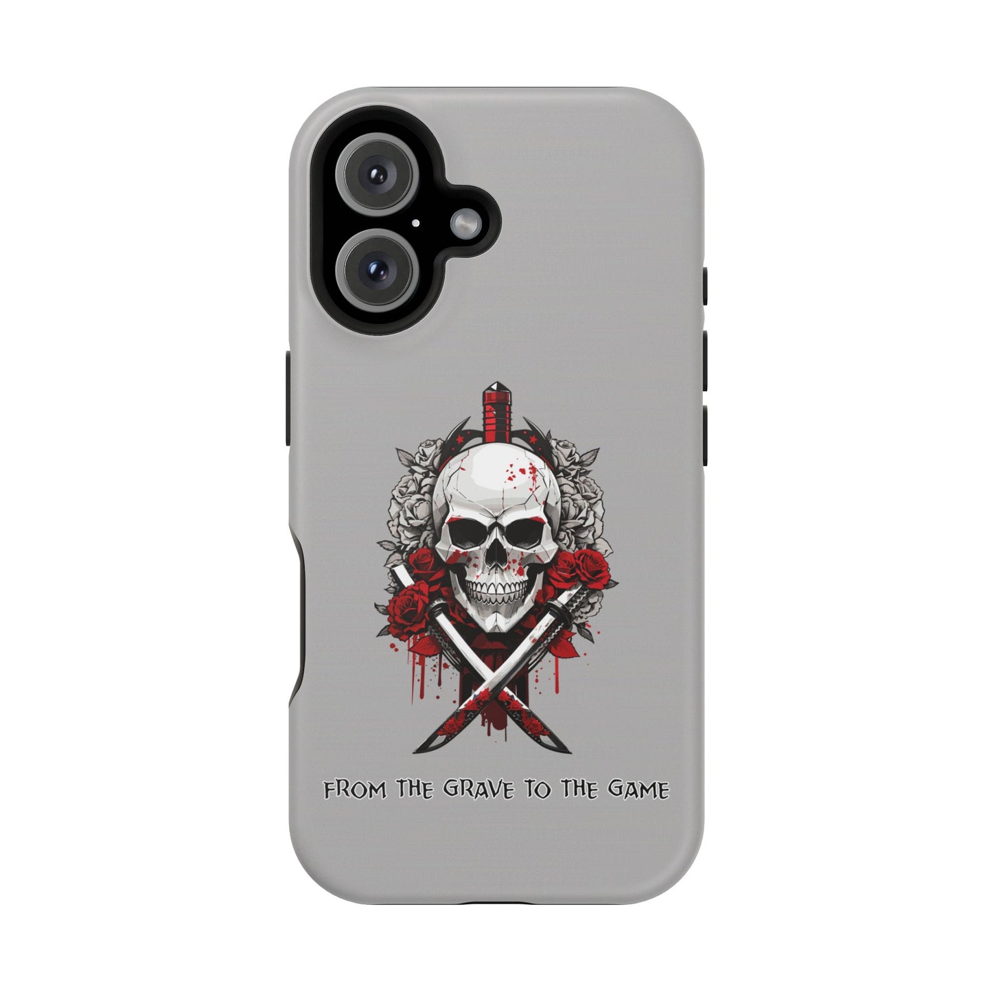 From The Grave To The Game- Magnetic iPhone Case