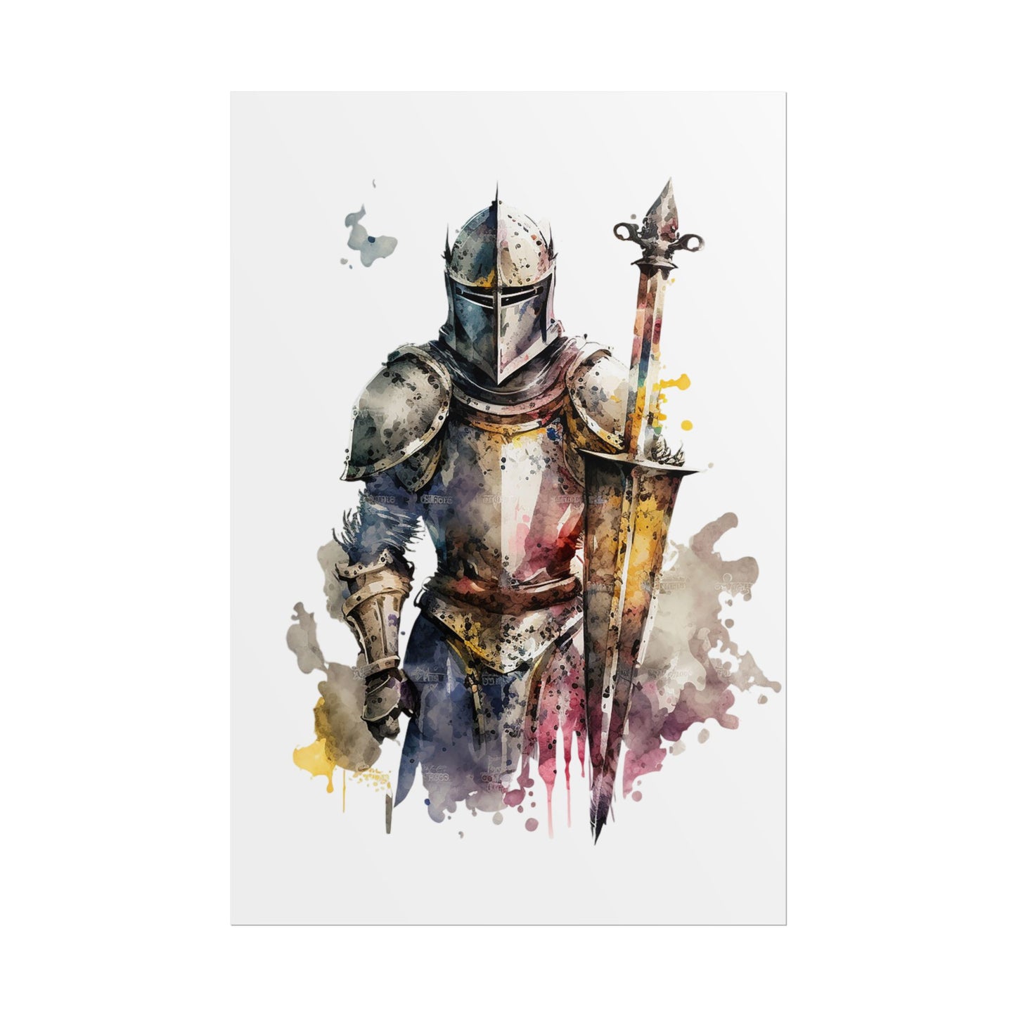 Knight Warrior- Poster