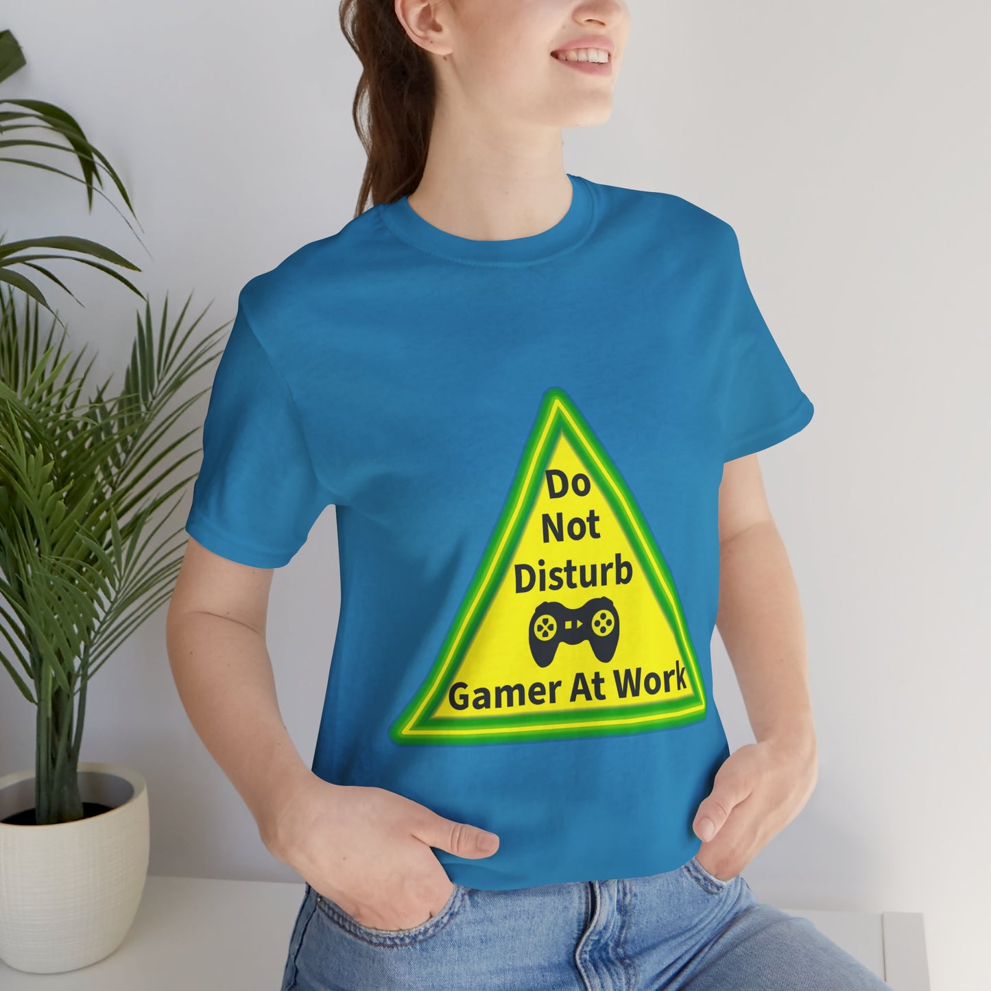 Do Not Disturb Gamer At Work- Women's T-Shirt