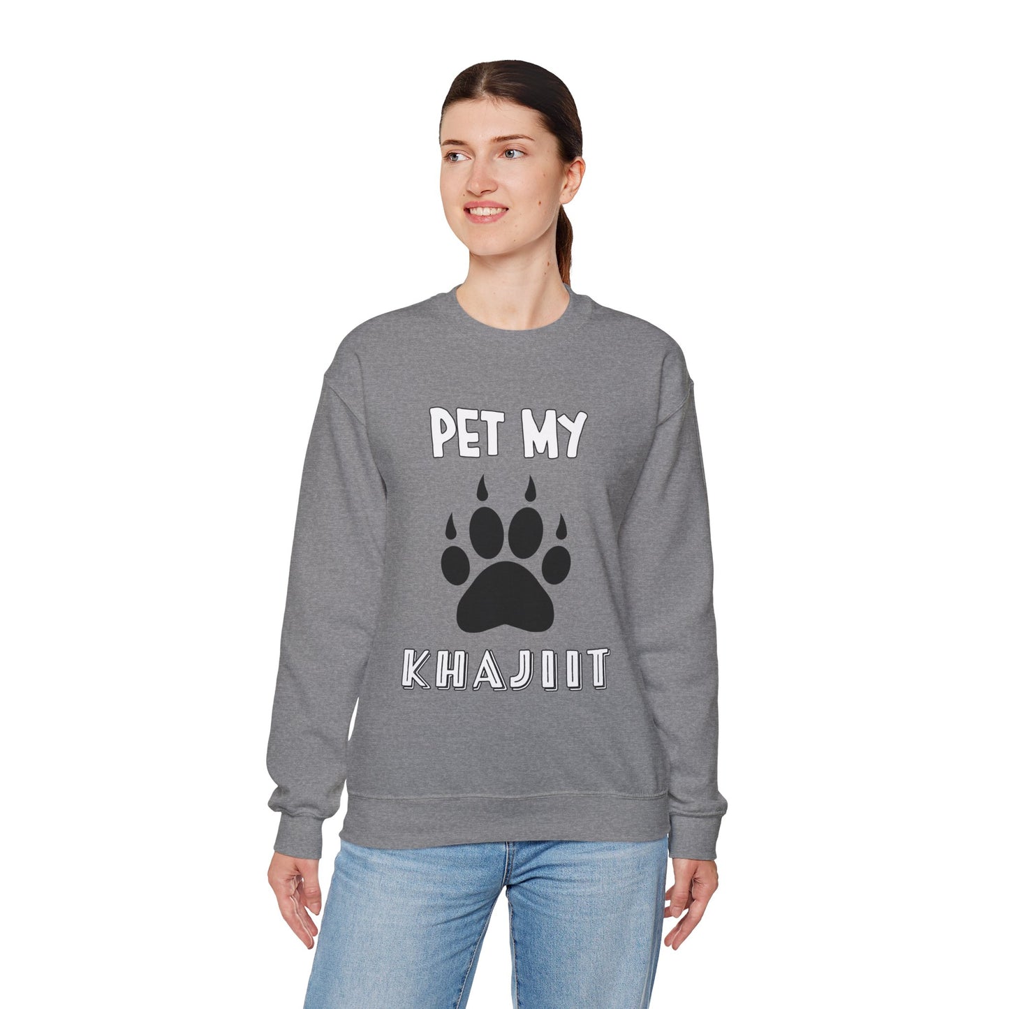 Pet My Khajiit- Women's Sweatshirt