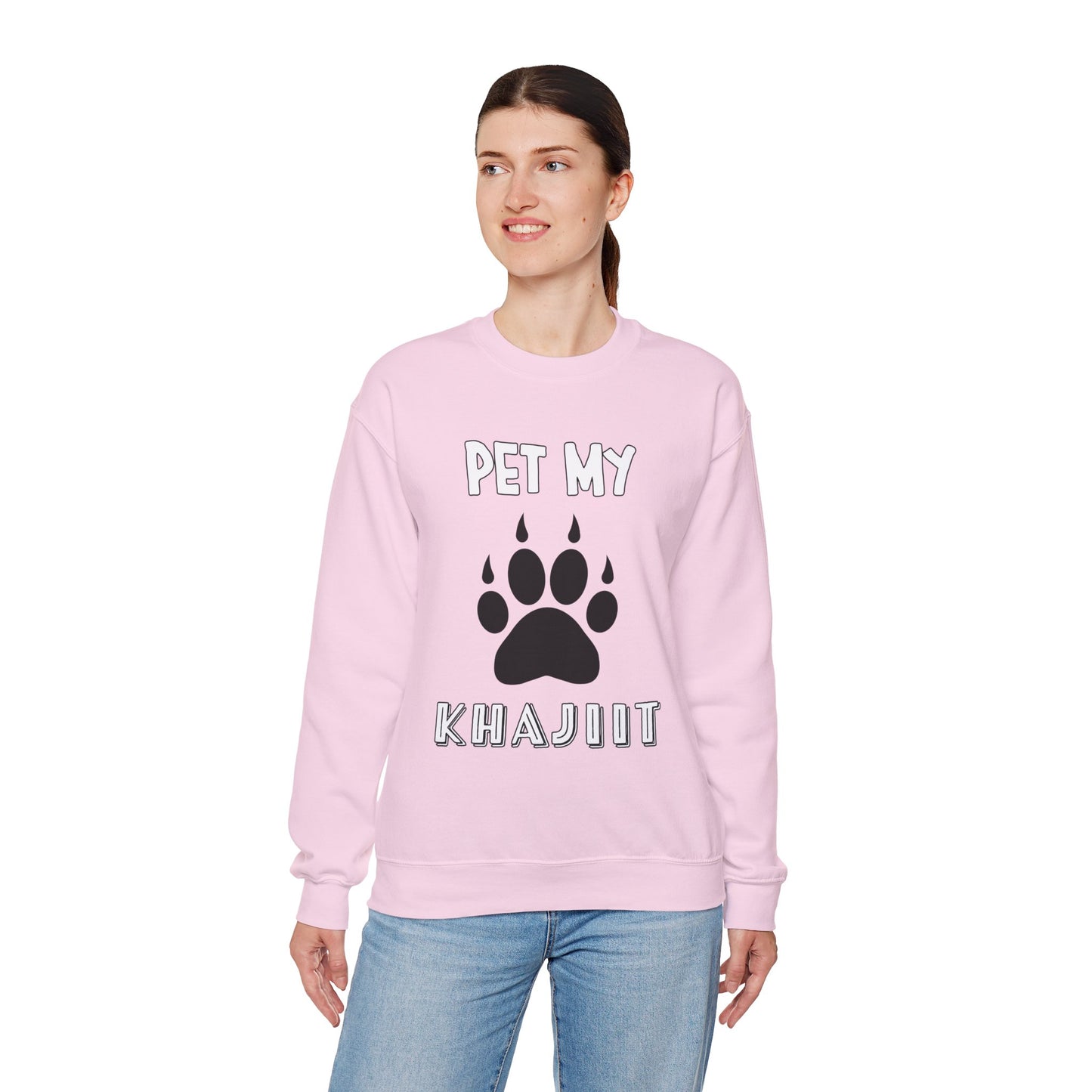 Pet My Khajiit- Women's Sweatshirt