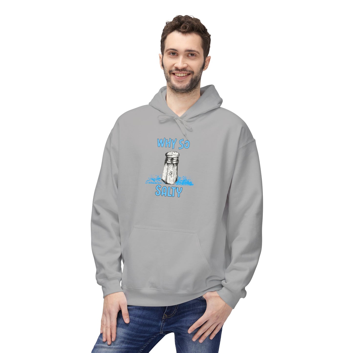 Why So Salty- Men's Hoodie