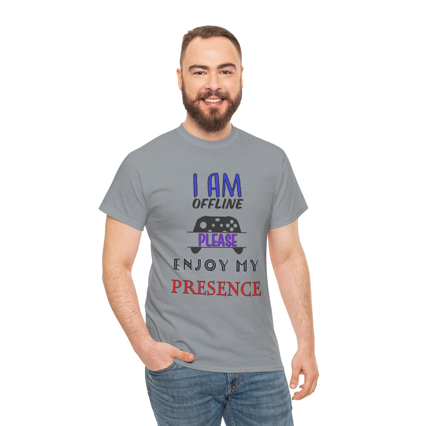 I Am Offline- Men's T-Shirt