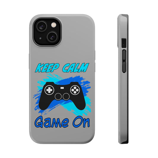 Keep Calm Game On- Magnetic iPhone Case
