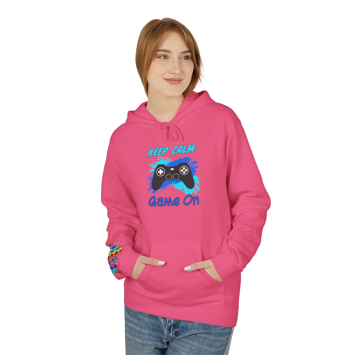 Keep Calm Game On- Women's Hoodie