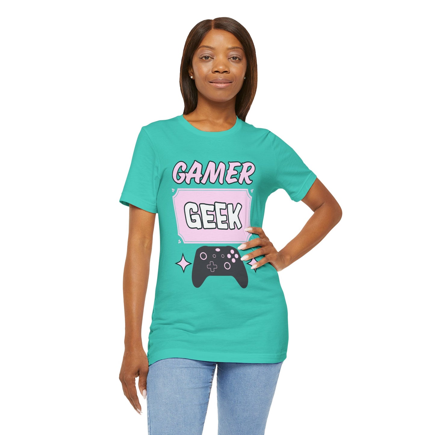 Gamer Geek- Women's T-Shirt