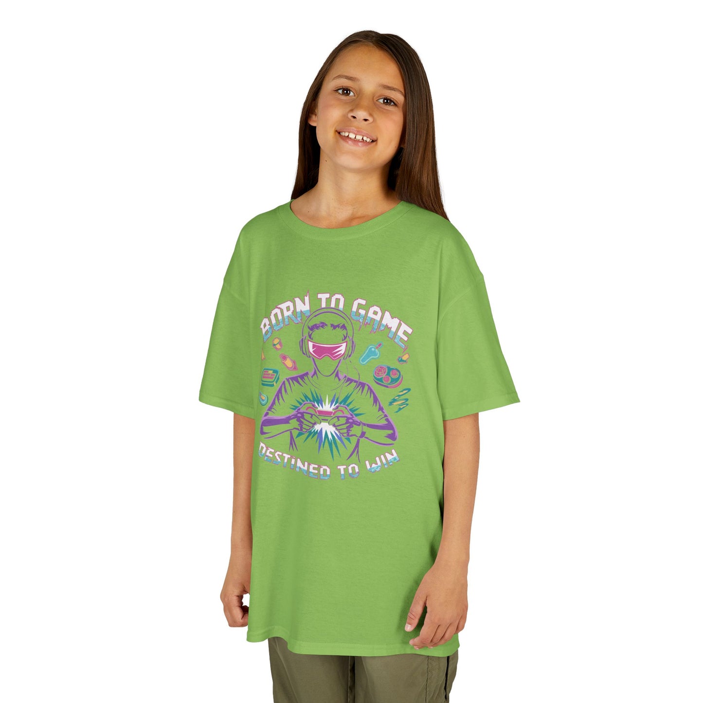 Born To Game Destined To Win- Kid's T-Shirt