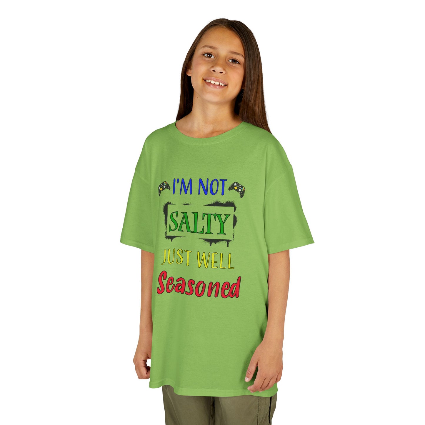 I'm Not Salty, Just Well Seasoned- Kids T-Shirt