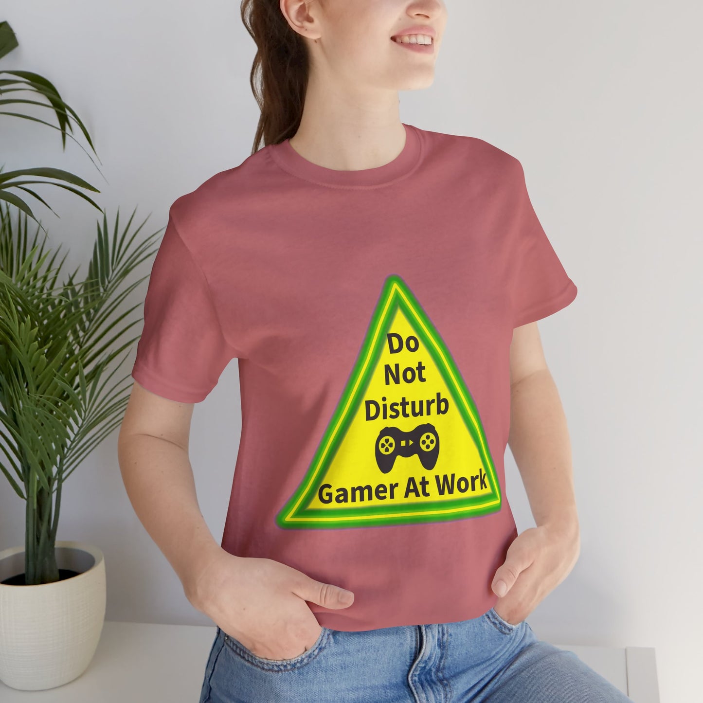 Do Not Disturb Gamer At Work- Women's T-Shirt