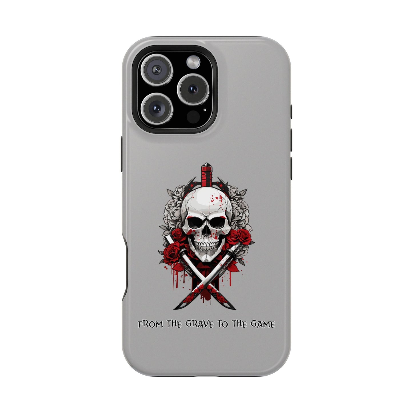 From The Grave To The Game- Magnetic iPhone Case