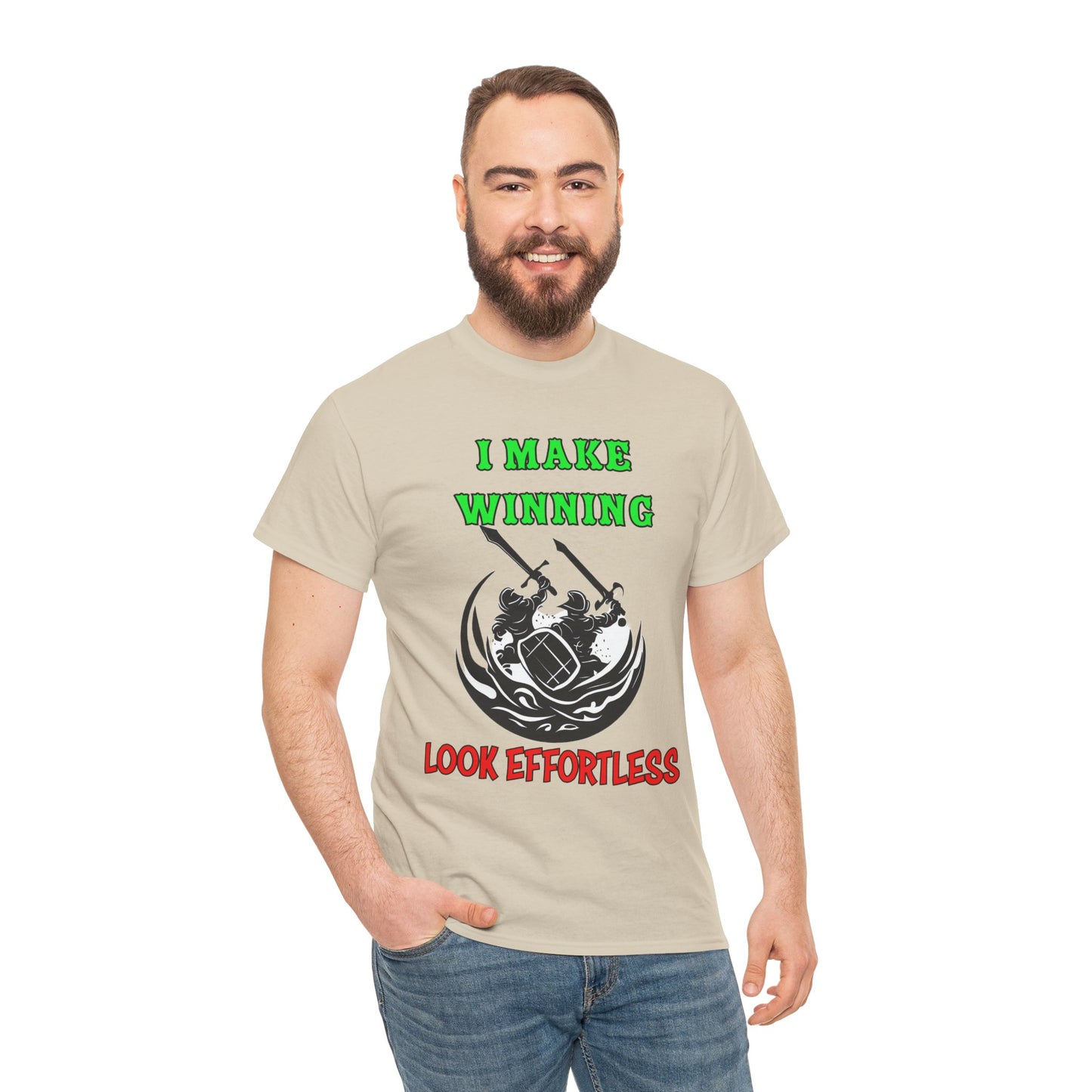 I Make Winning Look Effortless- Men's T-Shirt