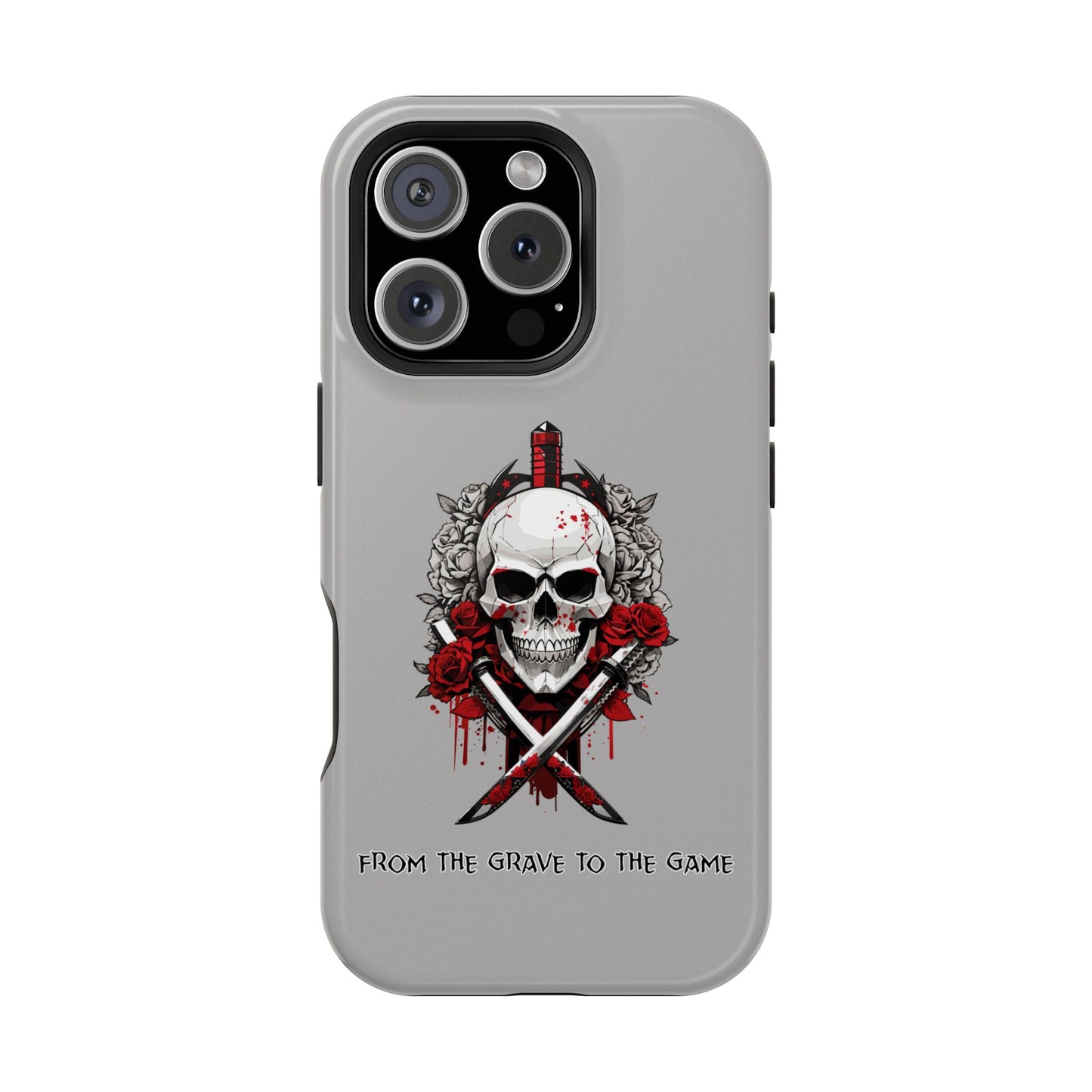 From The Grave To The Game- Magnetic iPhone Case